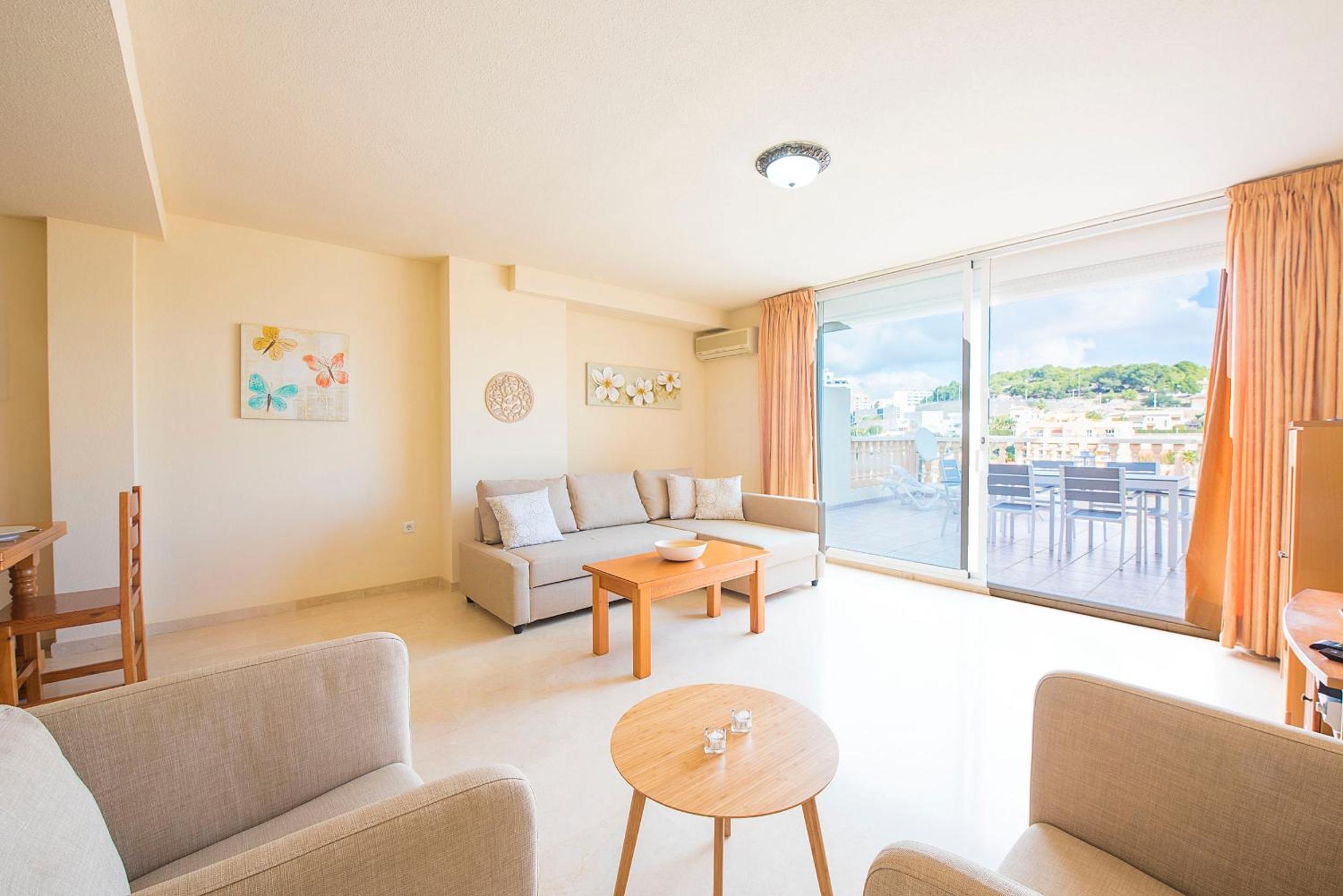 Apartamento con vista al mar