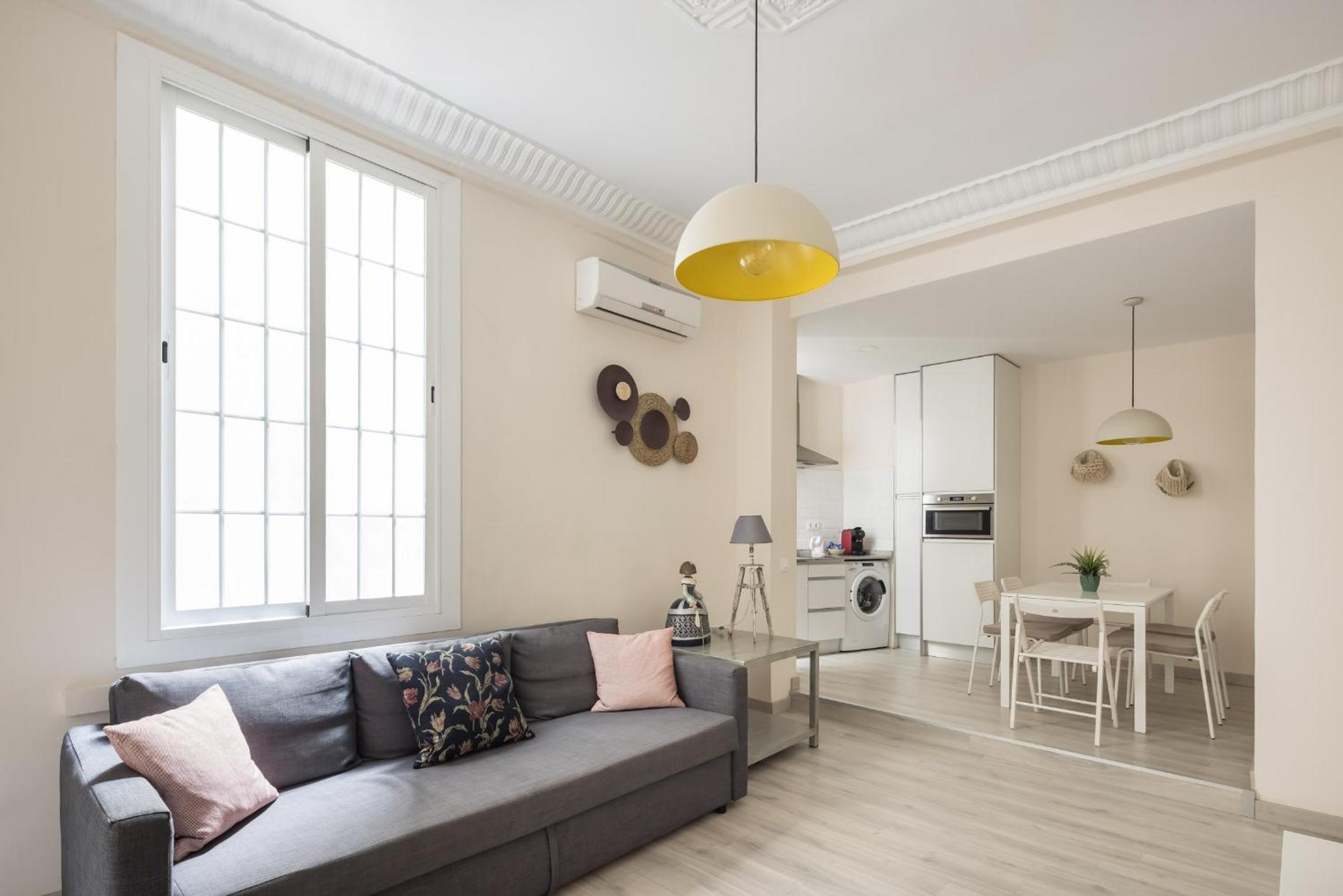Apartamento de Dos Habitaciones interiores