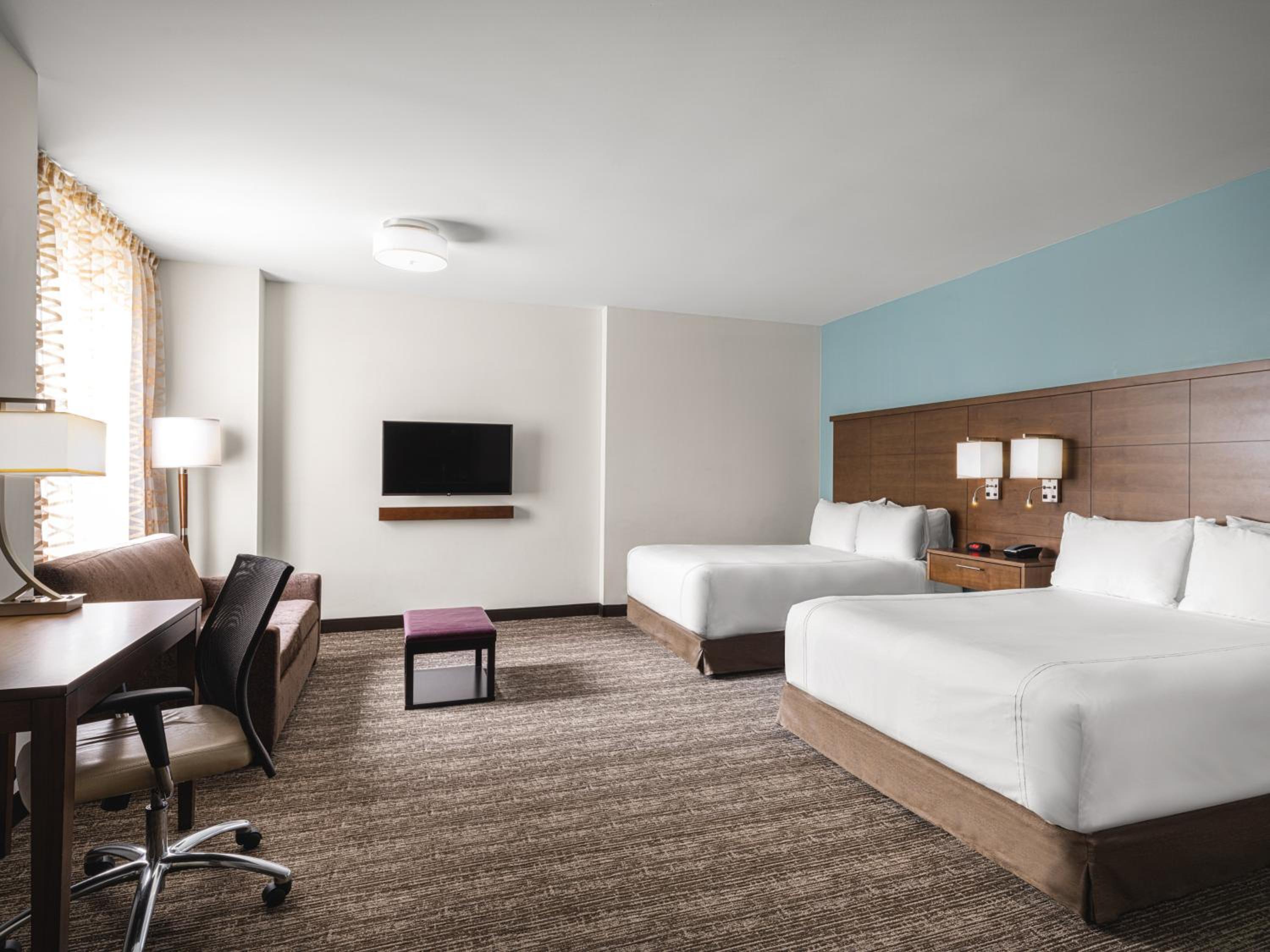 Studio Suite with Two Queen Beds and Sofa Bed photo 3