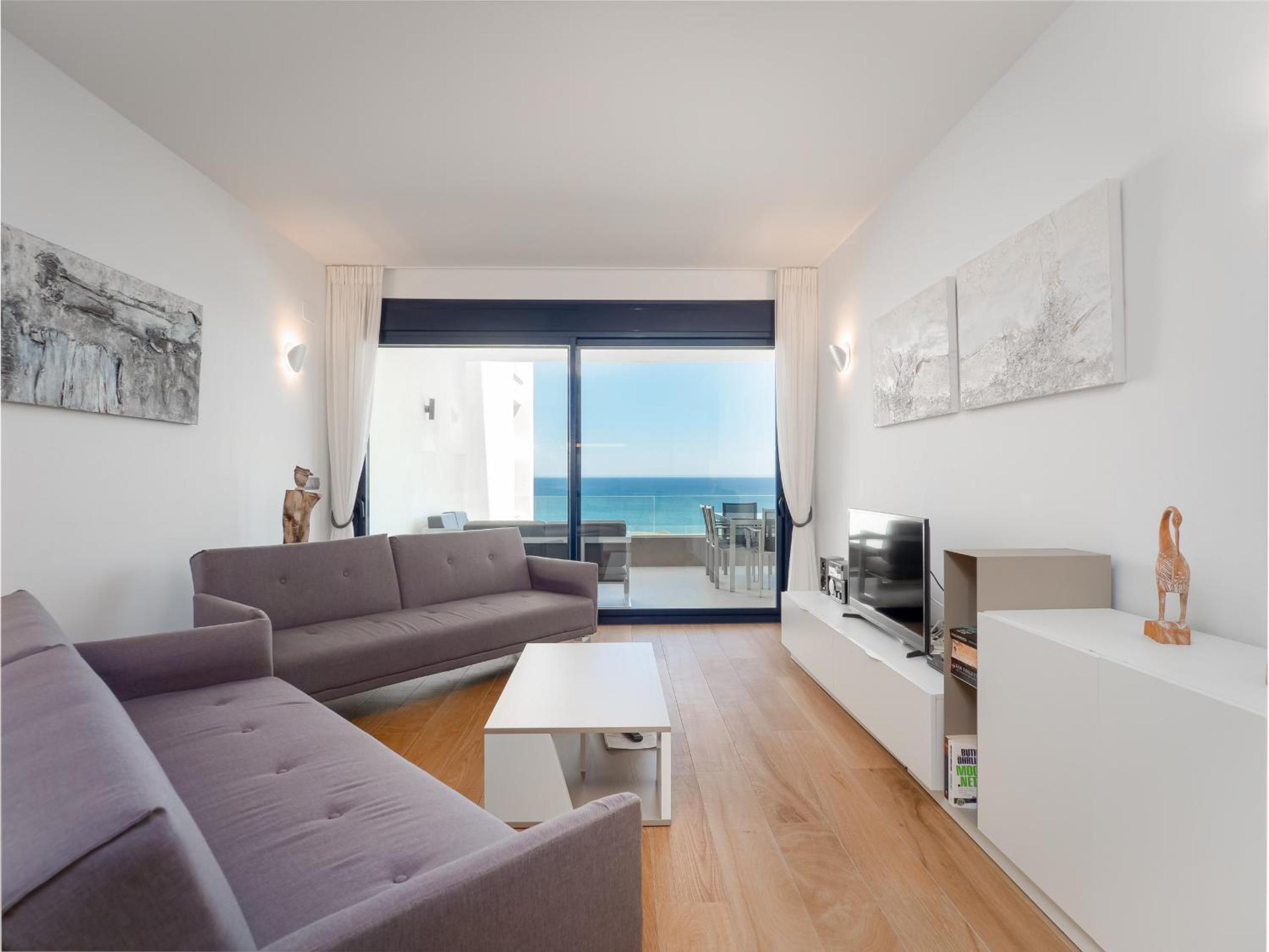 Apartamento con vista al mar
