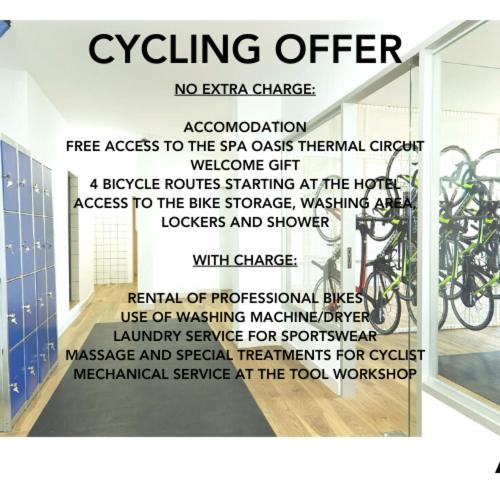 Superior Double or Twin Room Cycling Package