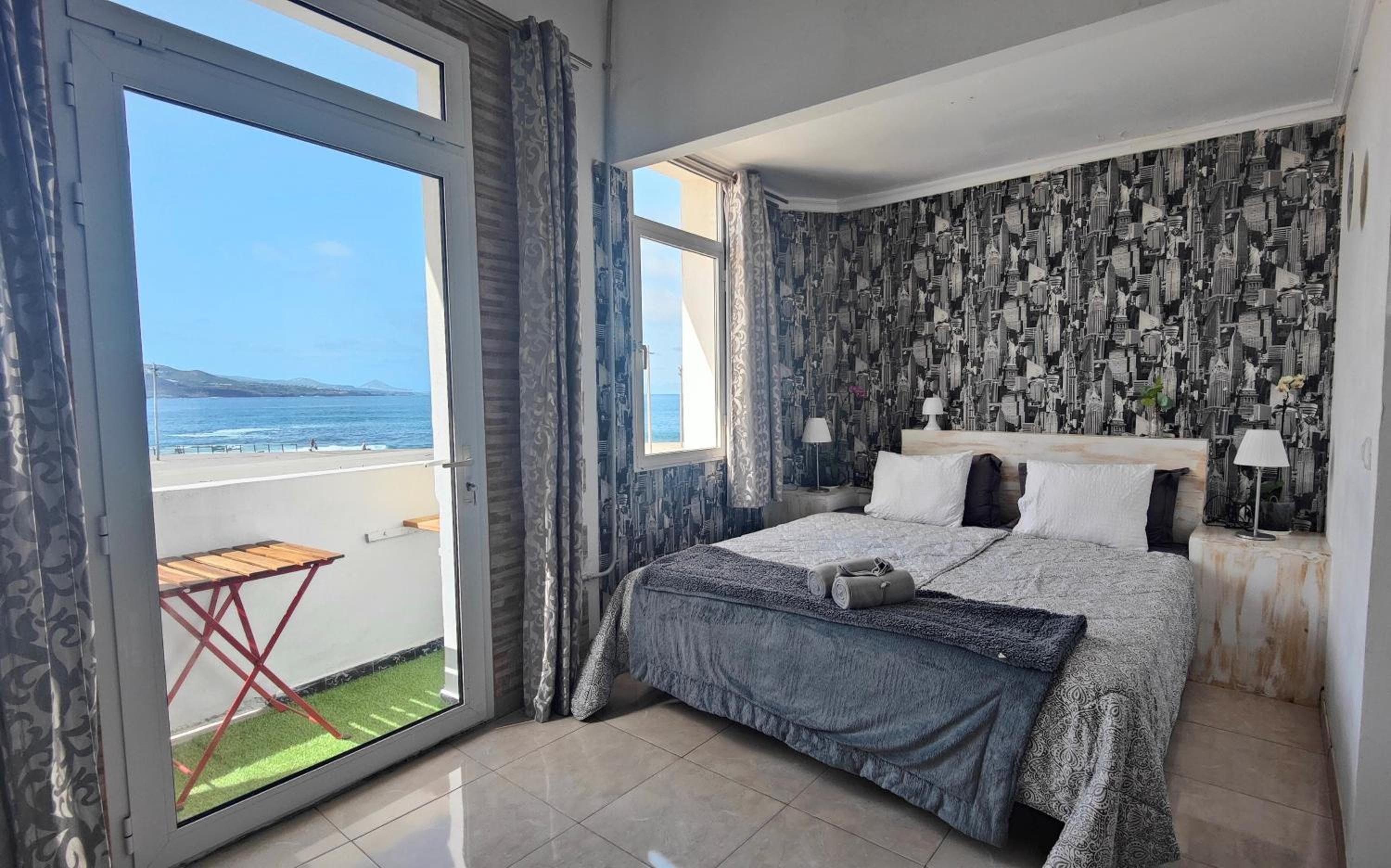 Apartamento con vista al mar