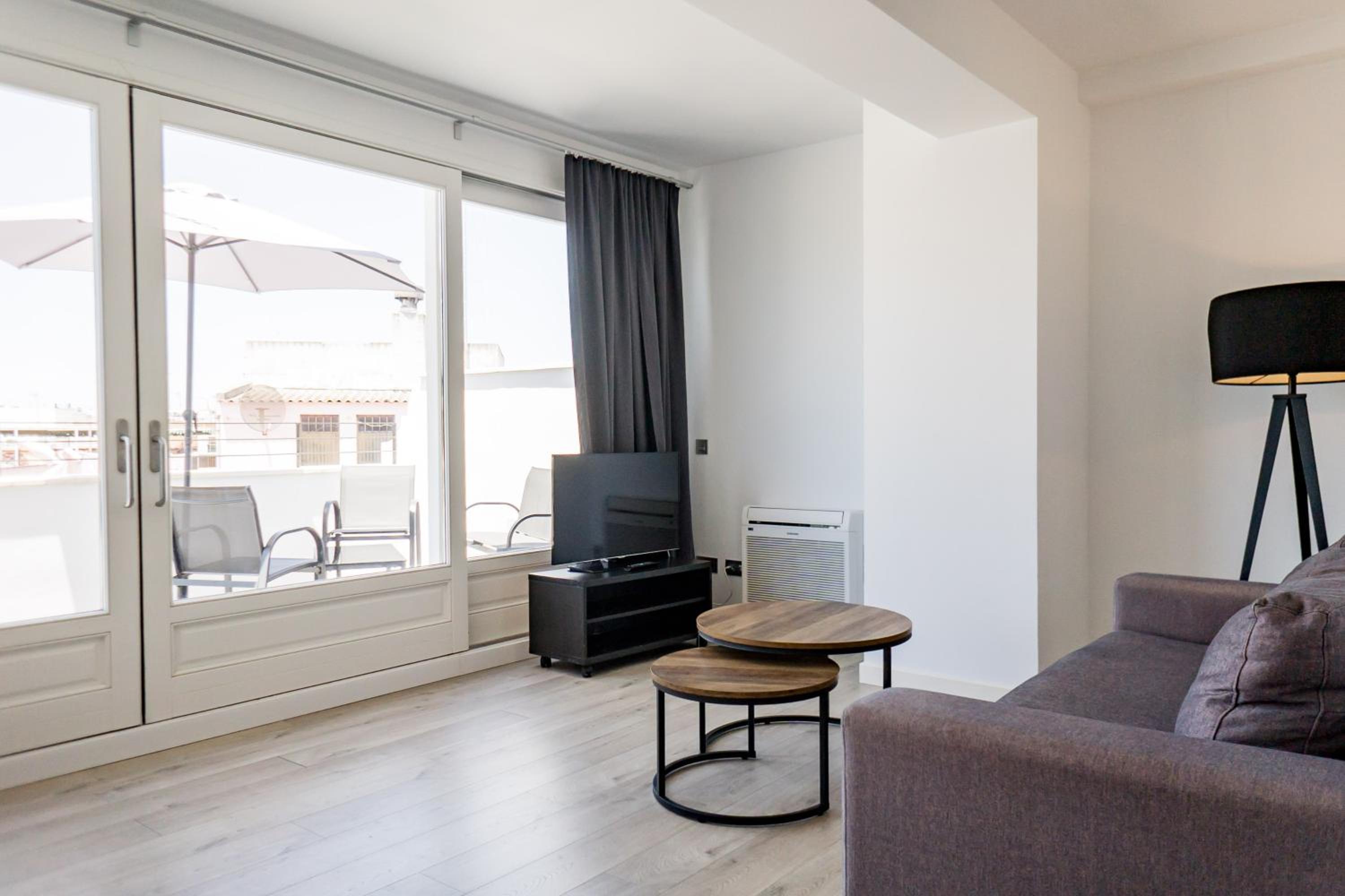 Attic with private terrace