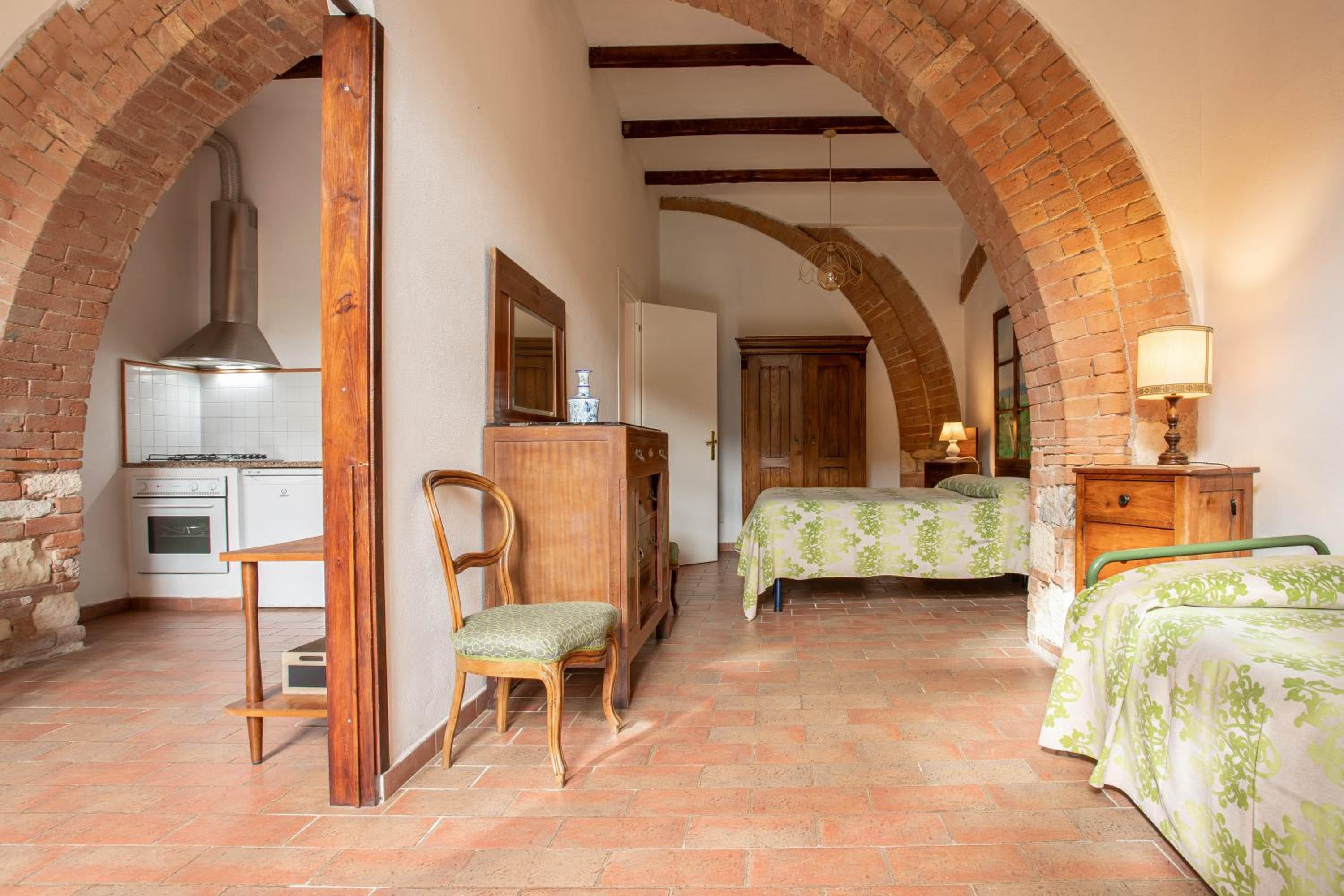 One-Bedroom Apartment with Garden View