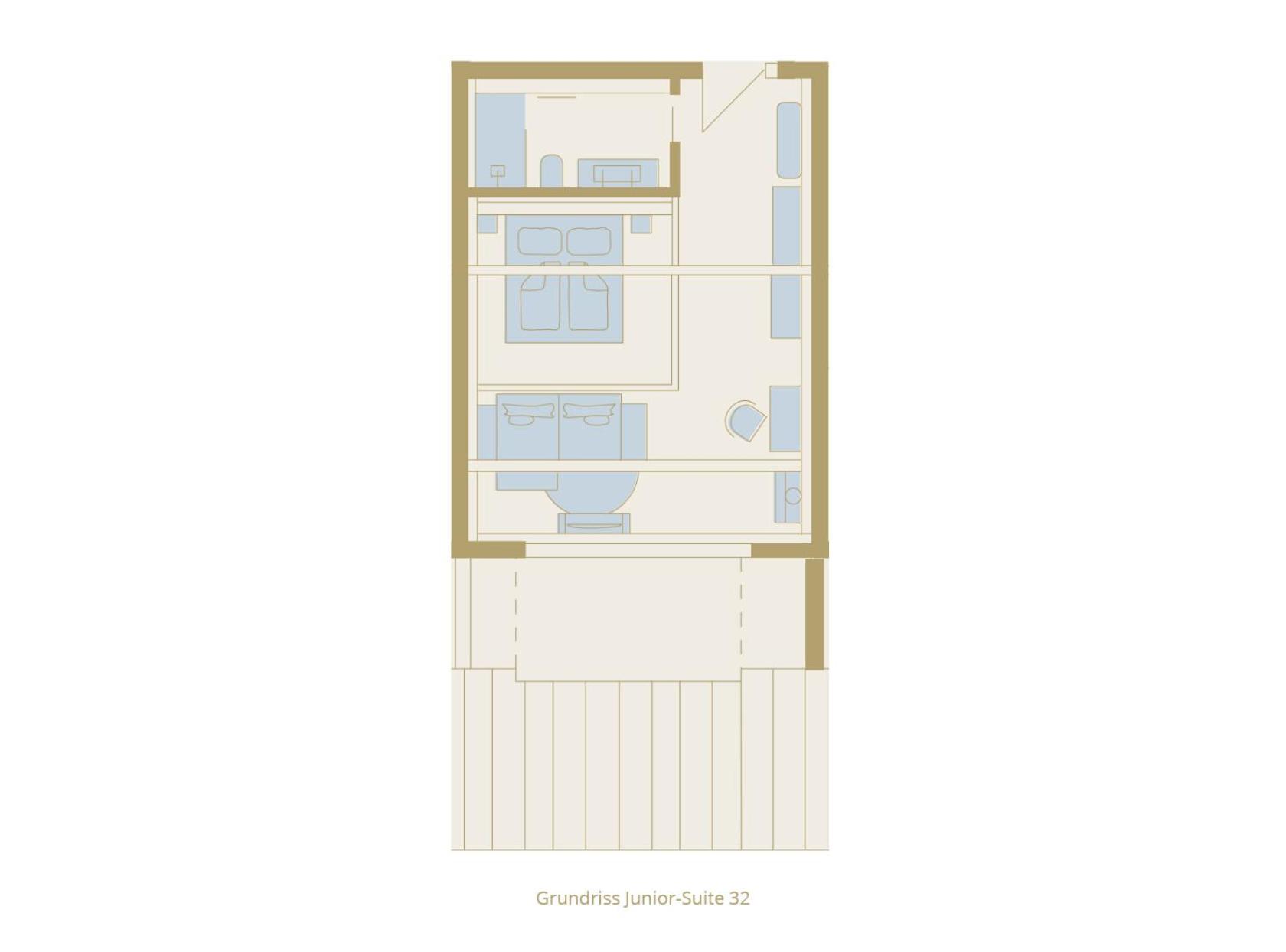Junior Suite with Loggia and Sea View  photo 2