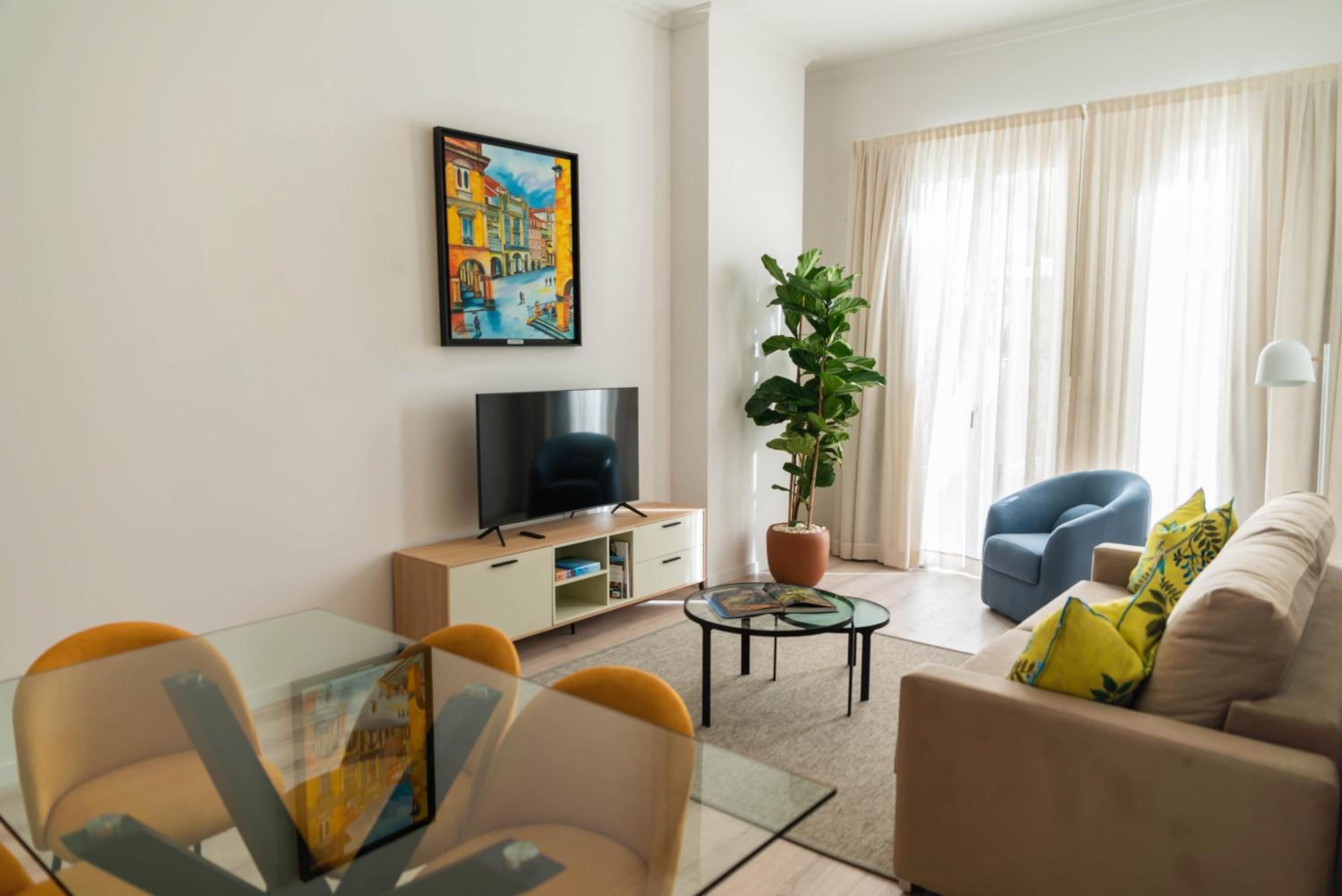 Apartamento de dos habitaciones