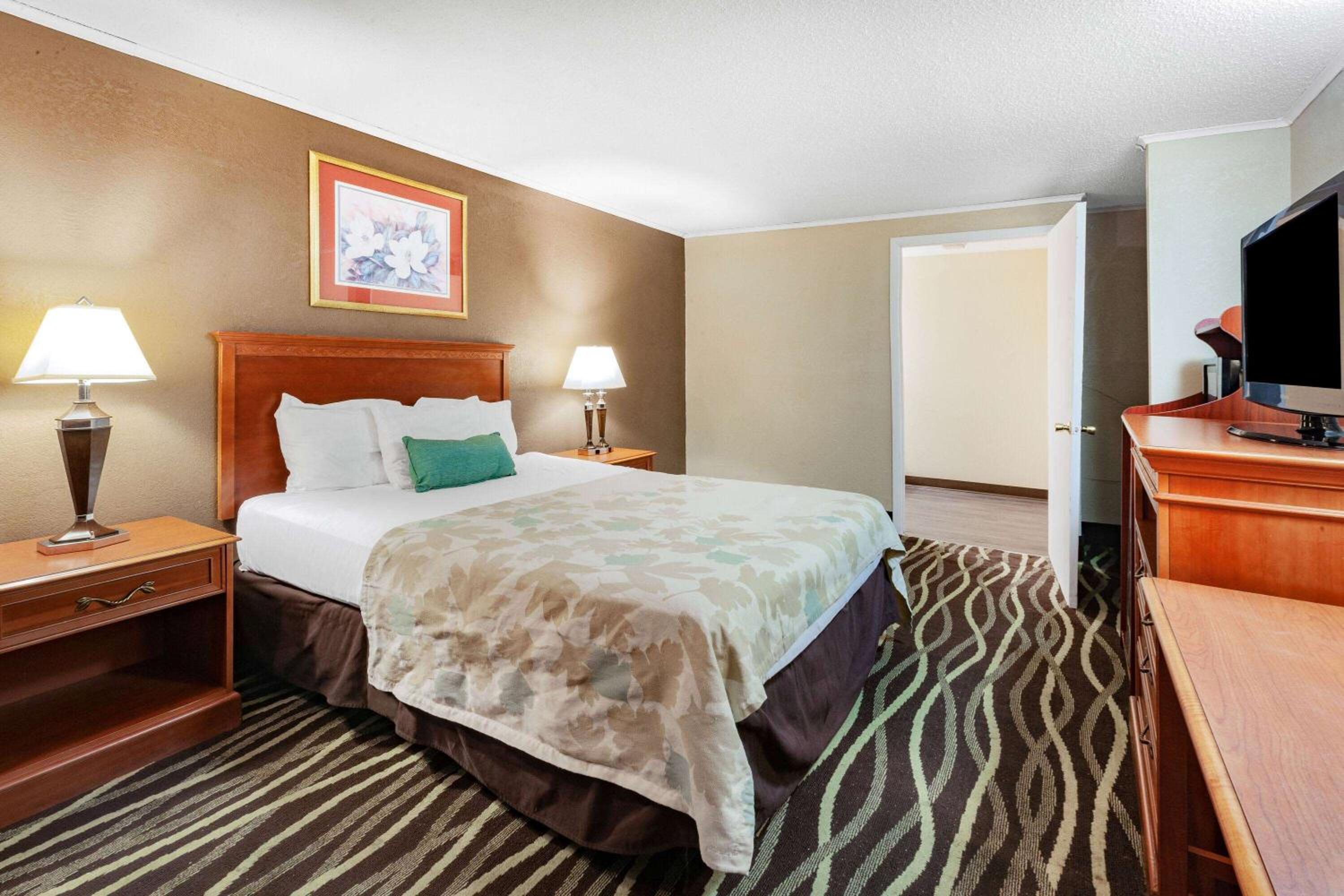 1 King Bed, Mobility/Hearing Accessible Room, Bathtub W/ Grab Bars, Non-Smoking photo 1