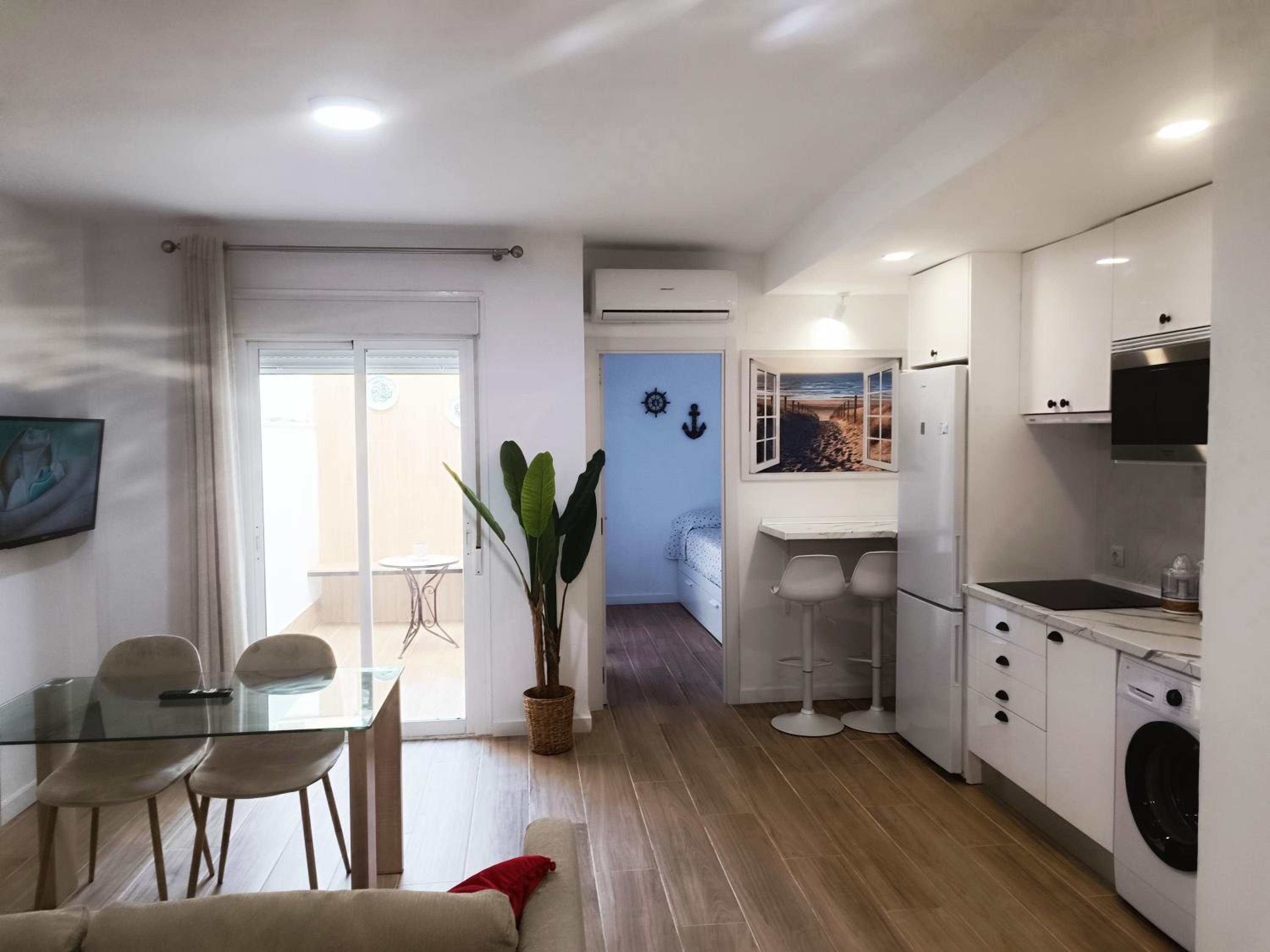 Apartamento de dos habitaciones