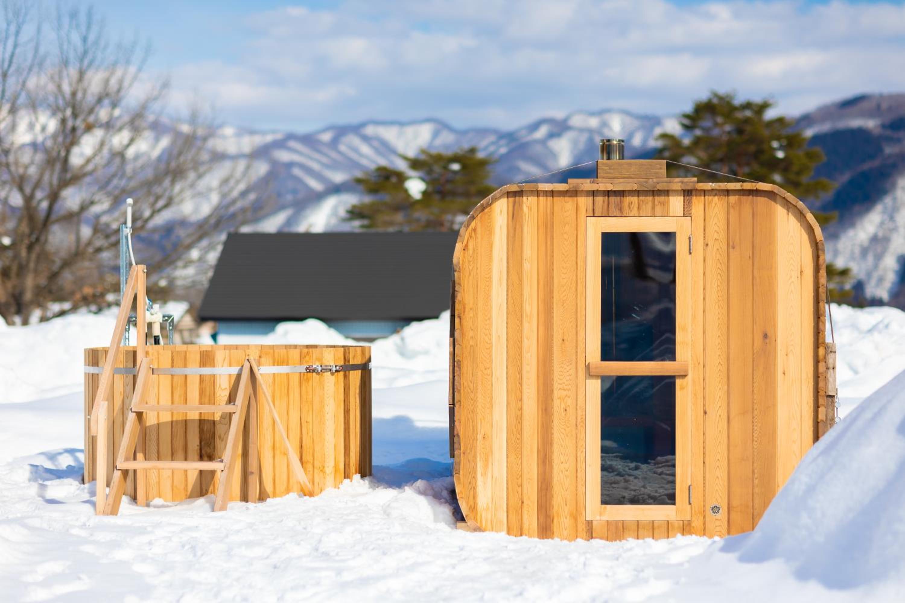 Family Room with Sauna