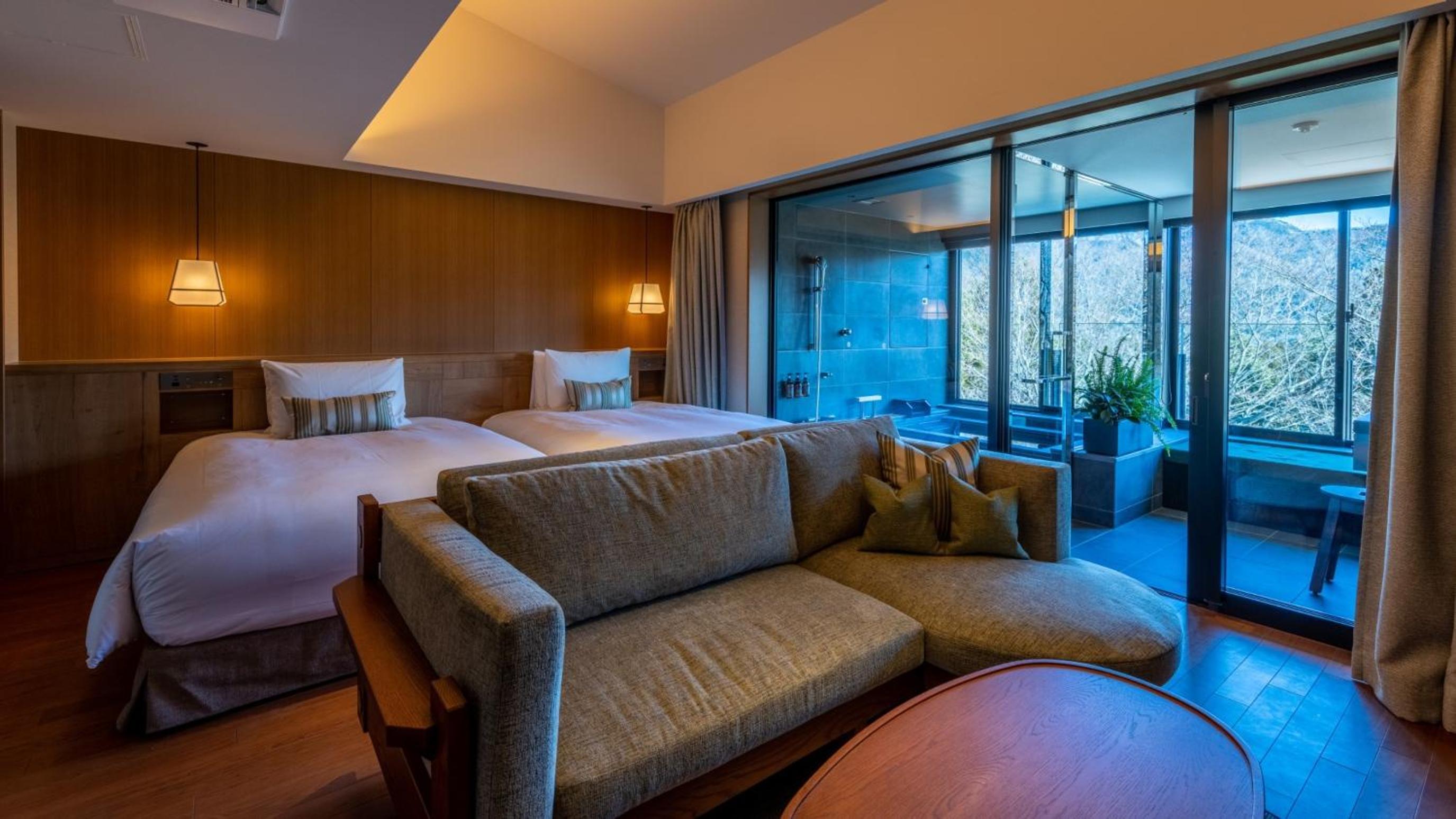 Stylish Premium Suite with Hot Spring Bath  - Photo 1