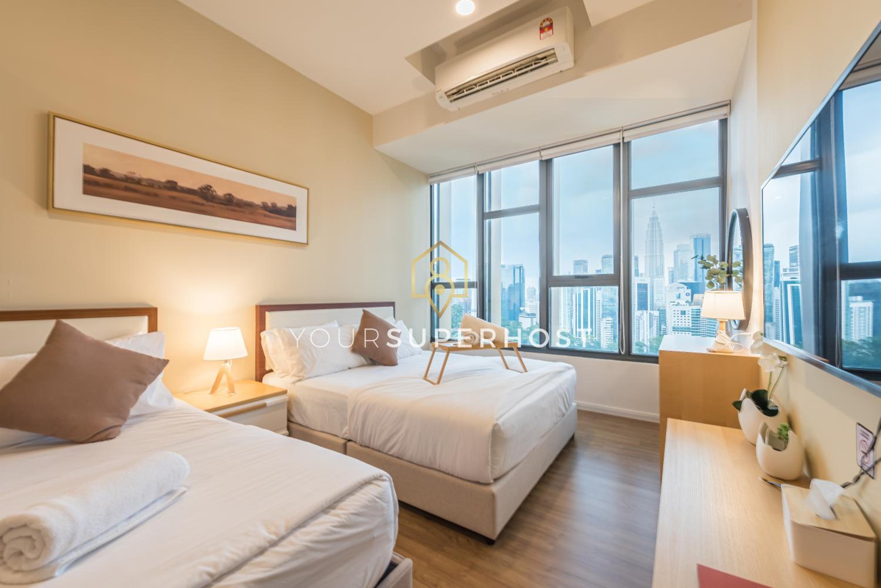 Superior Double or Twin Room with City View