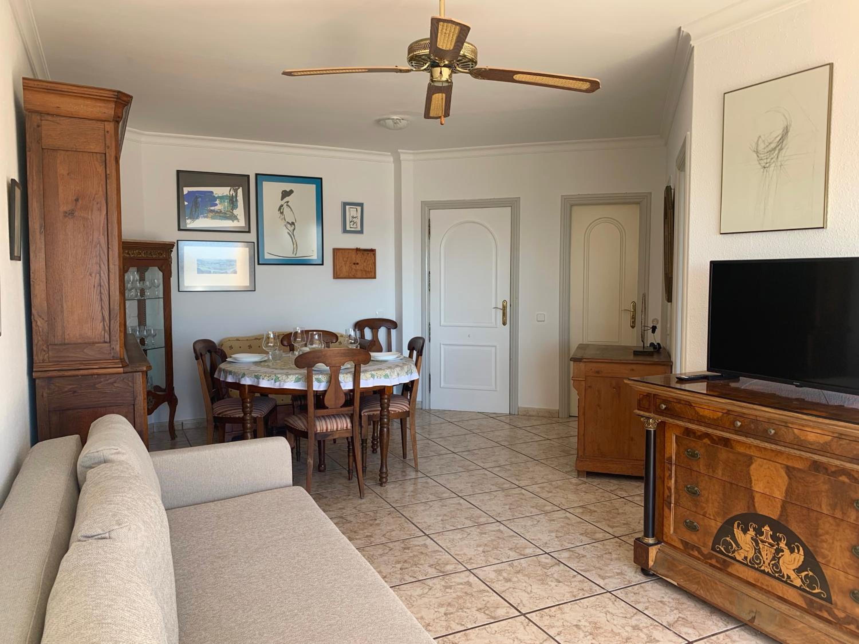 Apartamento con vista al mar