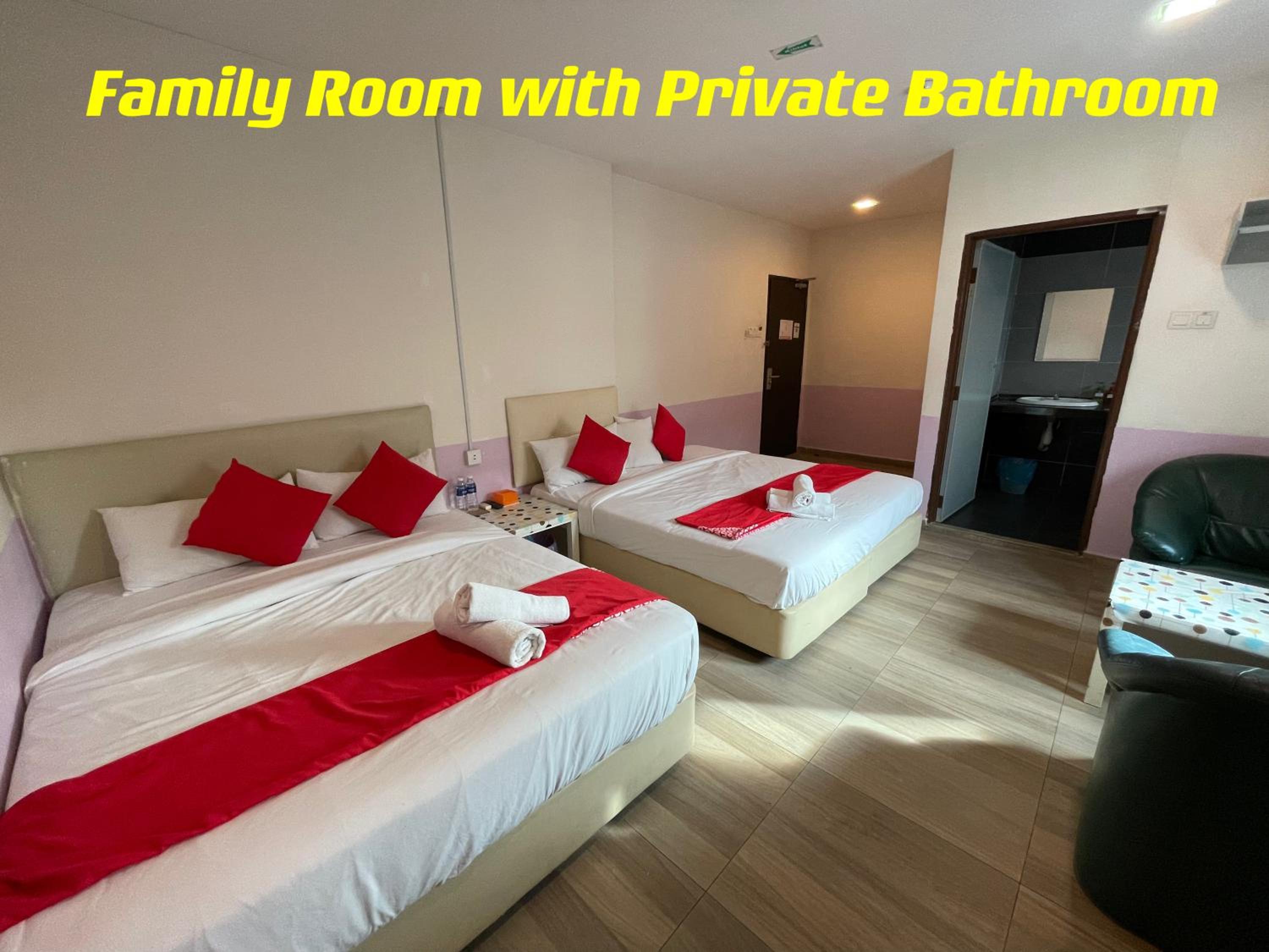 Family Room With Private Bathroom
