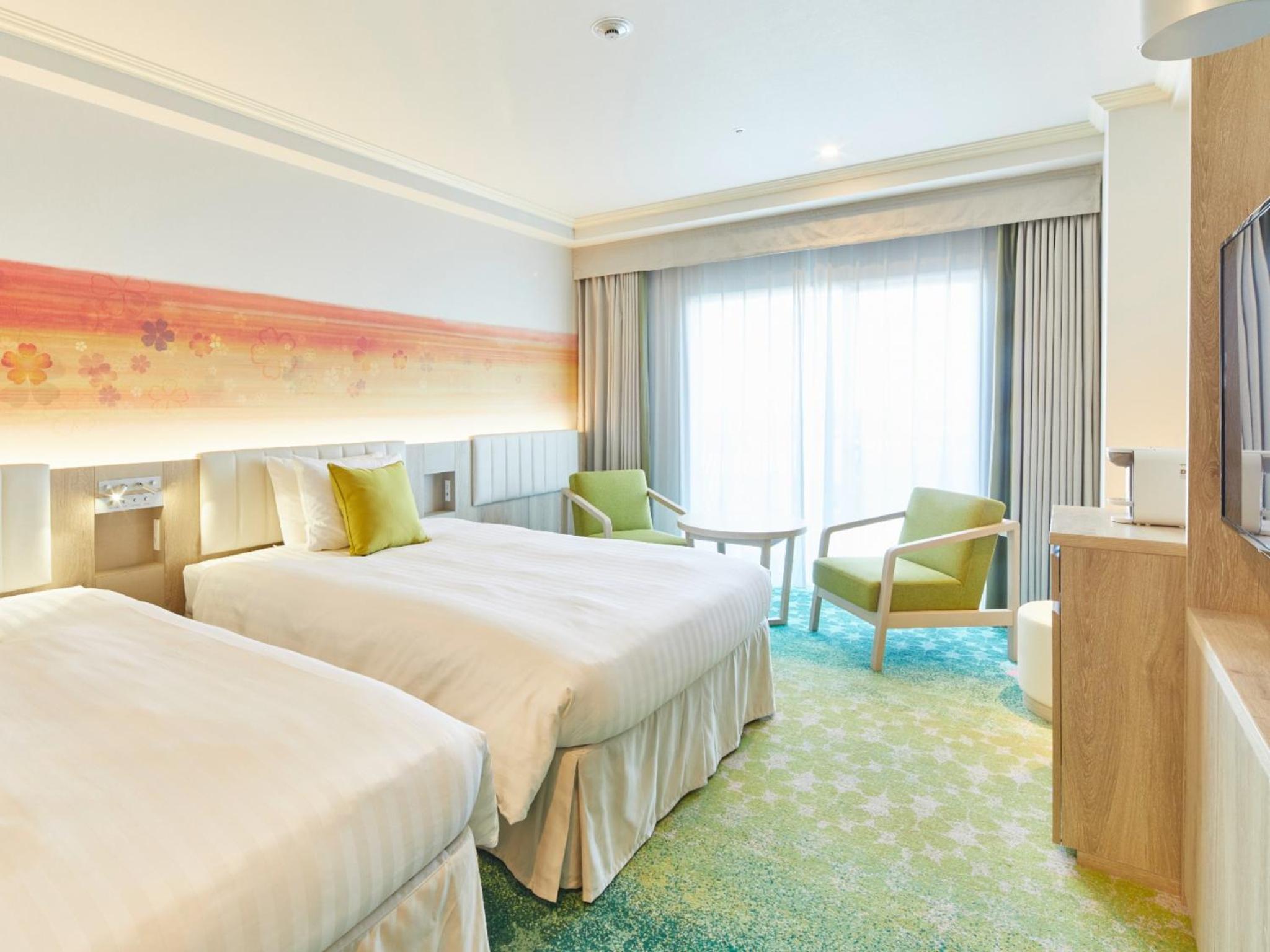<11-12 Floor> Nikko Standard Twin Room with Park View - Non Smoking - Lounge Access photo 2