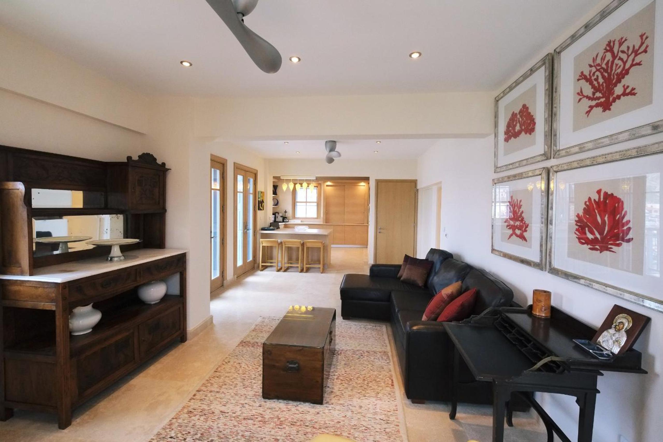 Three-Bedroom Apartment with Sea View