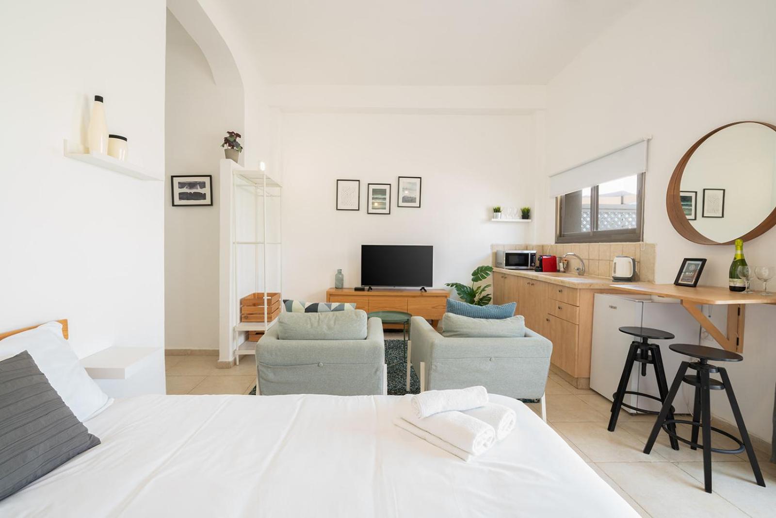 Studio with Balcony