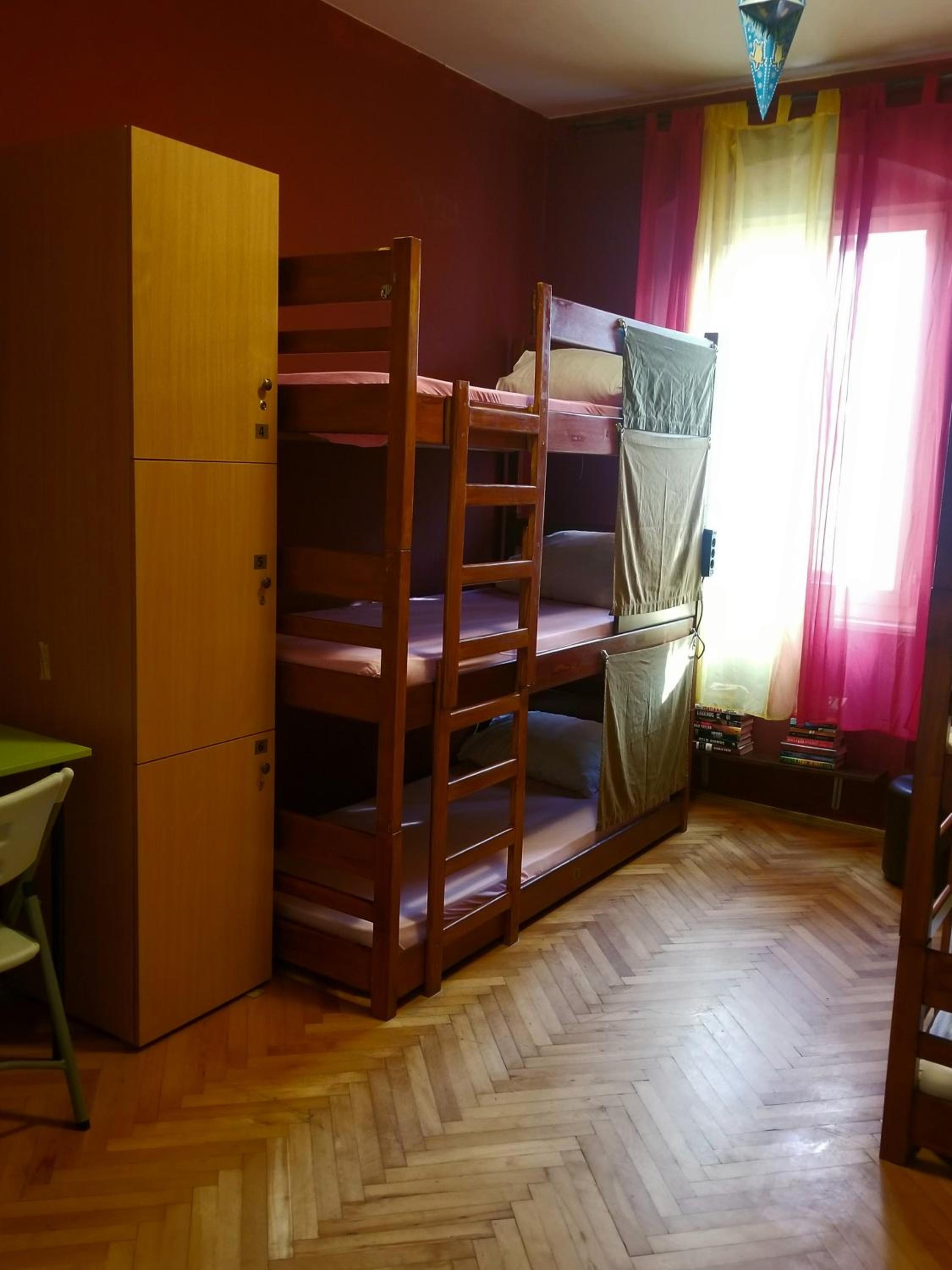 Bunk Bed in Female Dormitory Room  