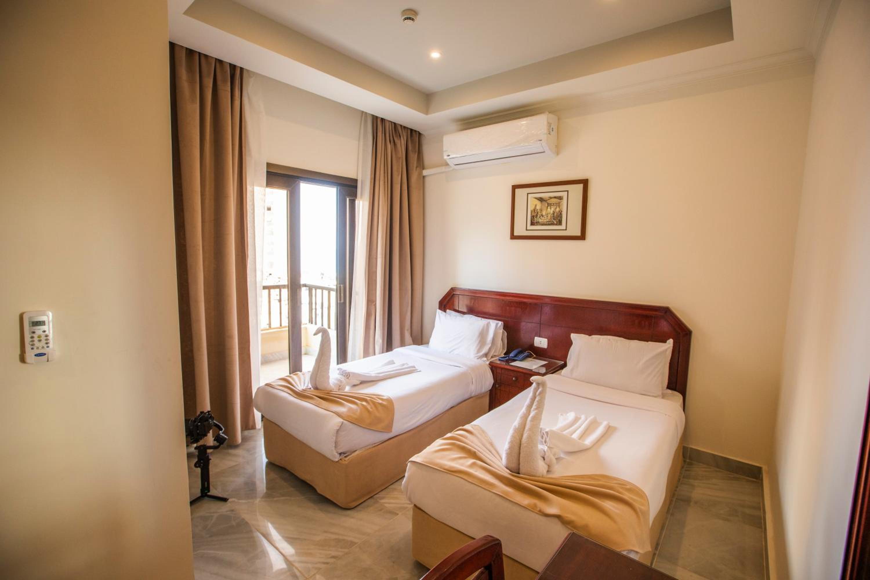 Renovated Presidential Two-Bedroom Suite Montaza & Partial Sea View