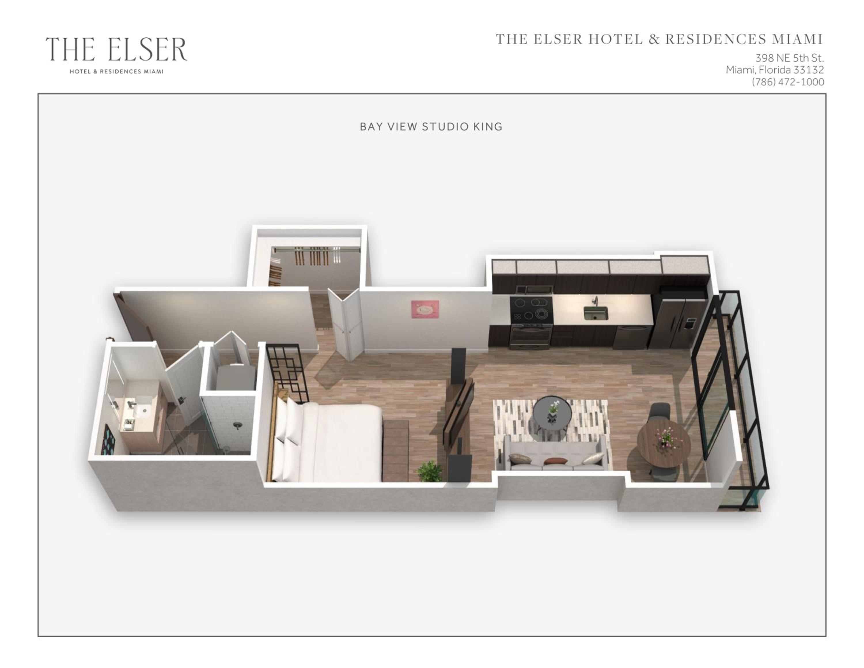 Bay View Studio Suite with King Bed thumbnail 5