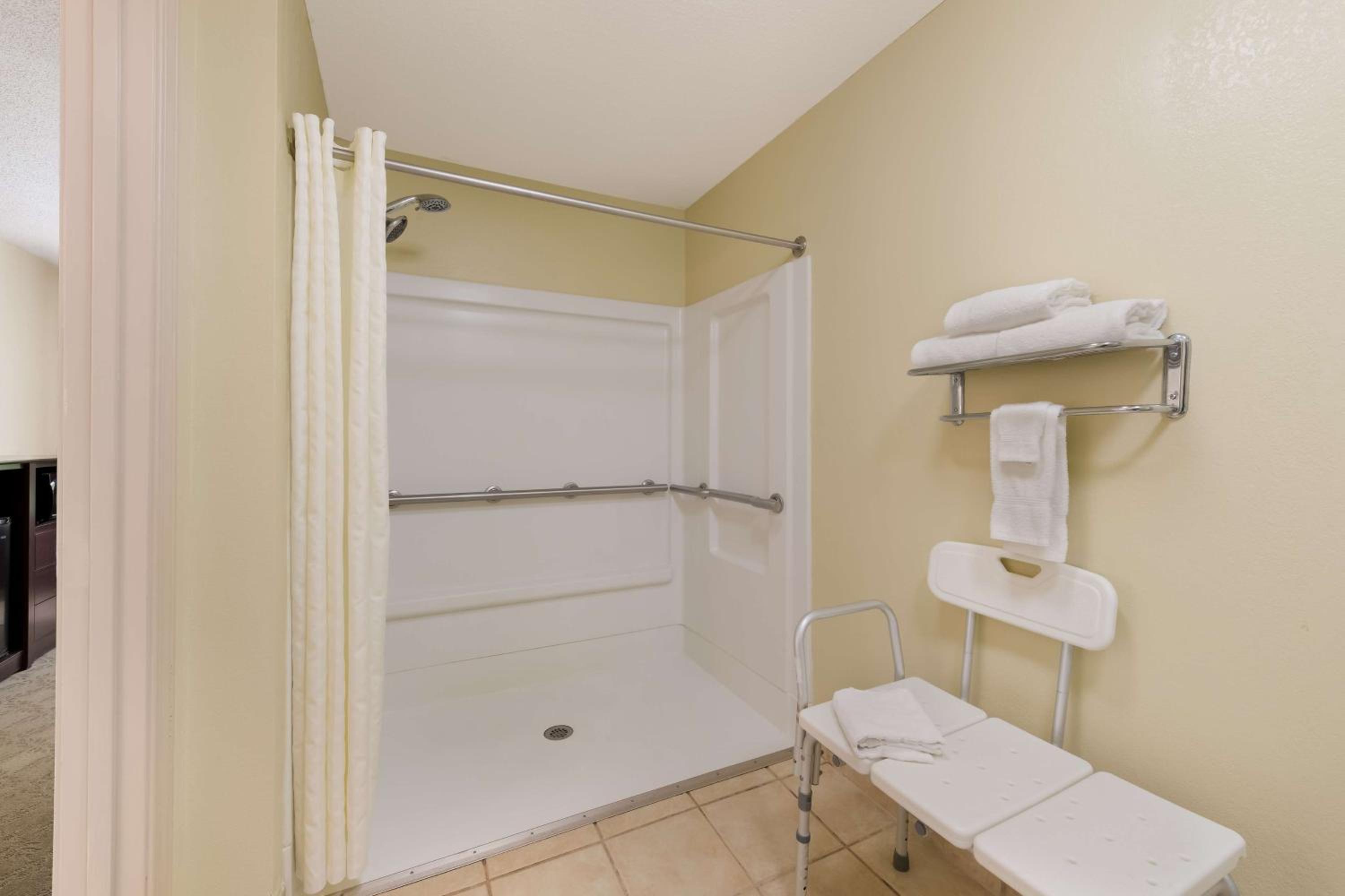 King Suite with Roll-In Shower and Sofabed - Mobility Accessible/Non-Smoking photo 3