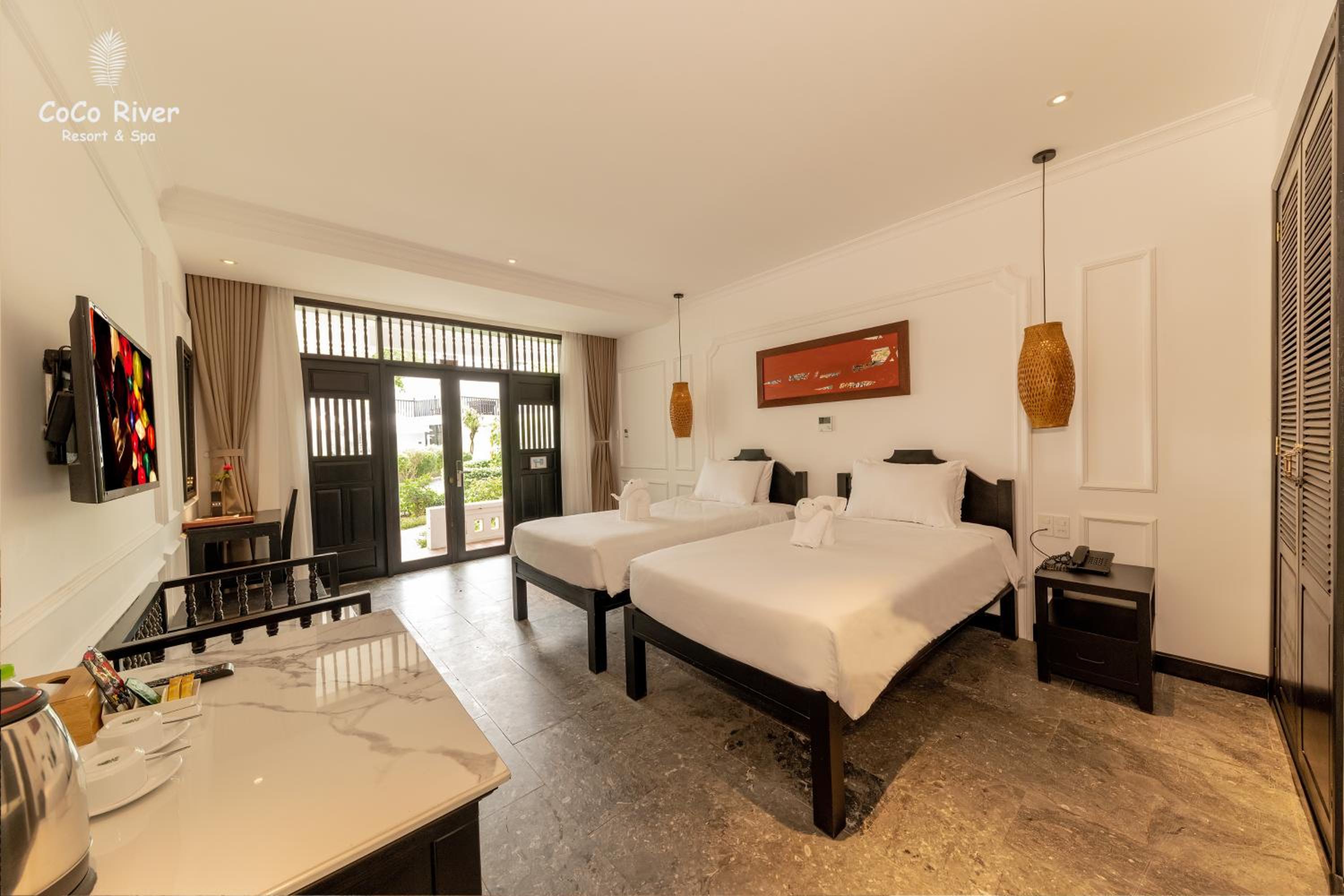 Deluxe Twin Room with Garden View - Photo 12