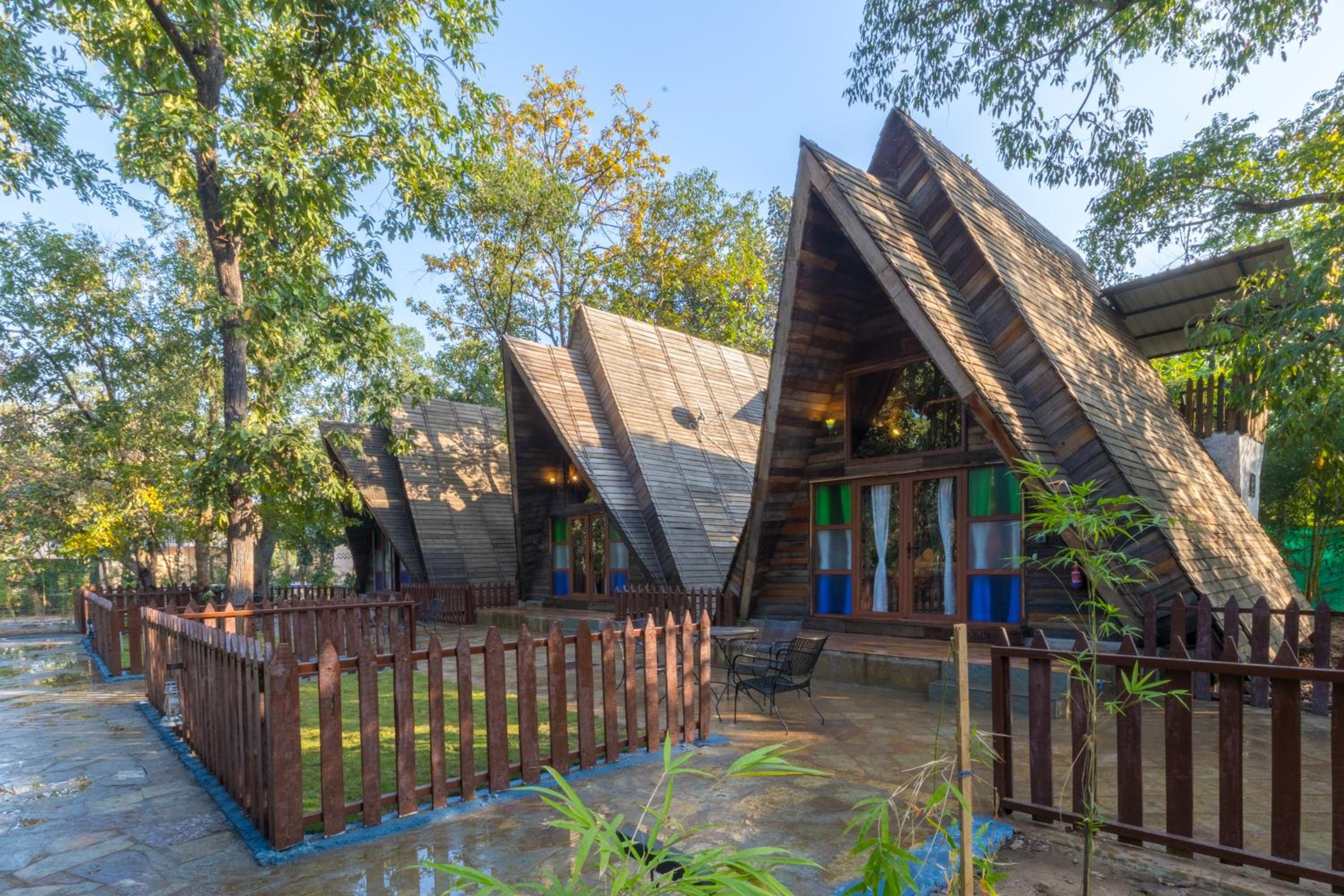 Garden View Wooden Chalet with Sitout photo 2