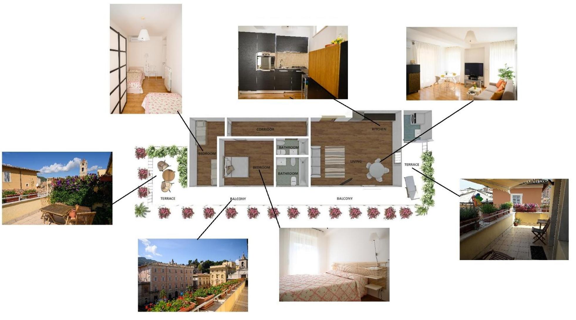 Apartment with Terrace photo 3