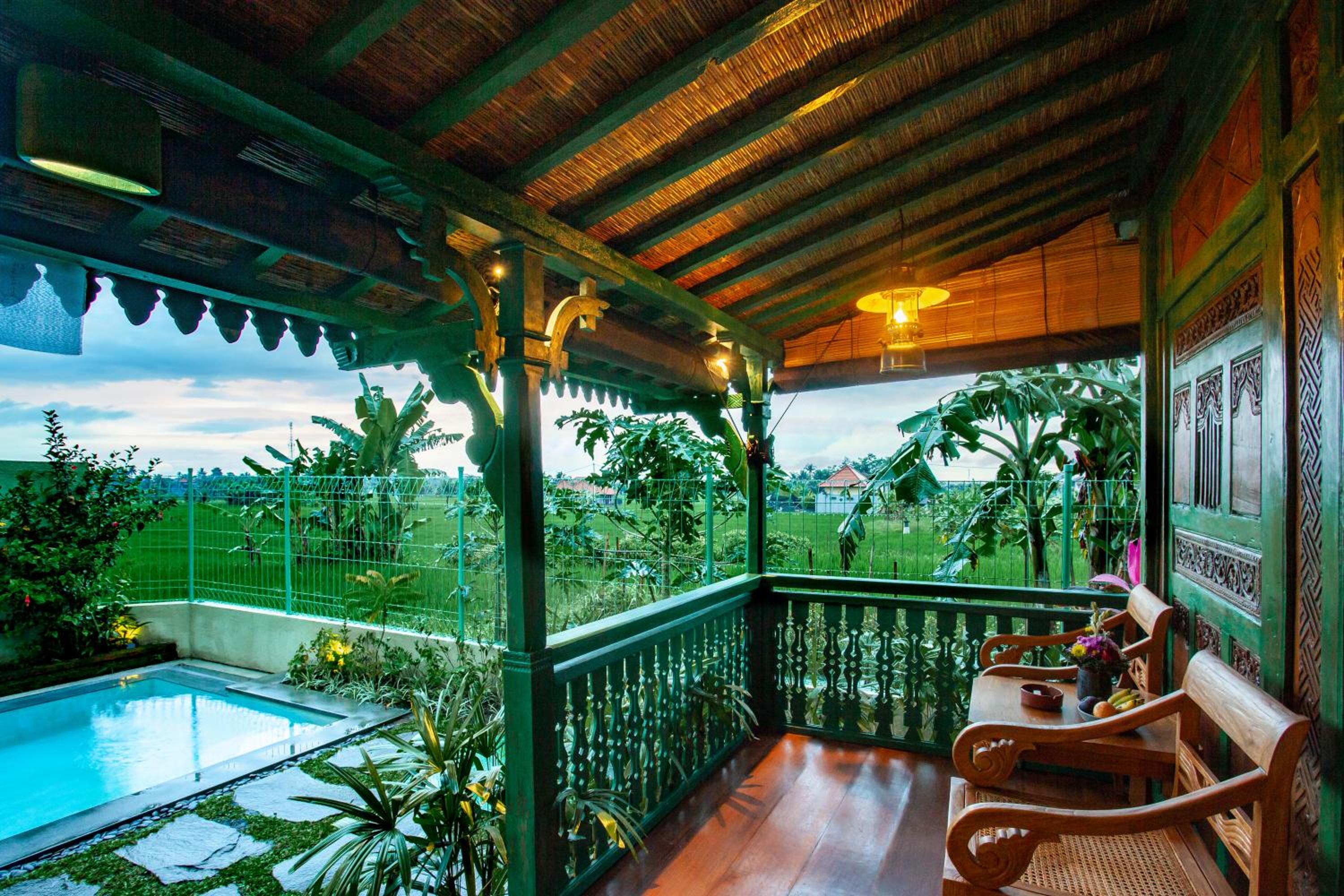 One-Bedroom Villa with Private Pool and Rice Field View  - Photo 10