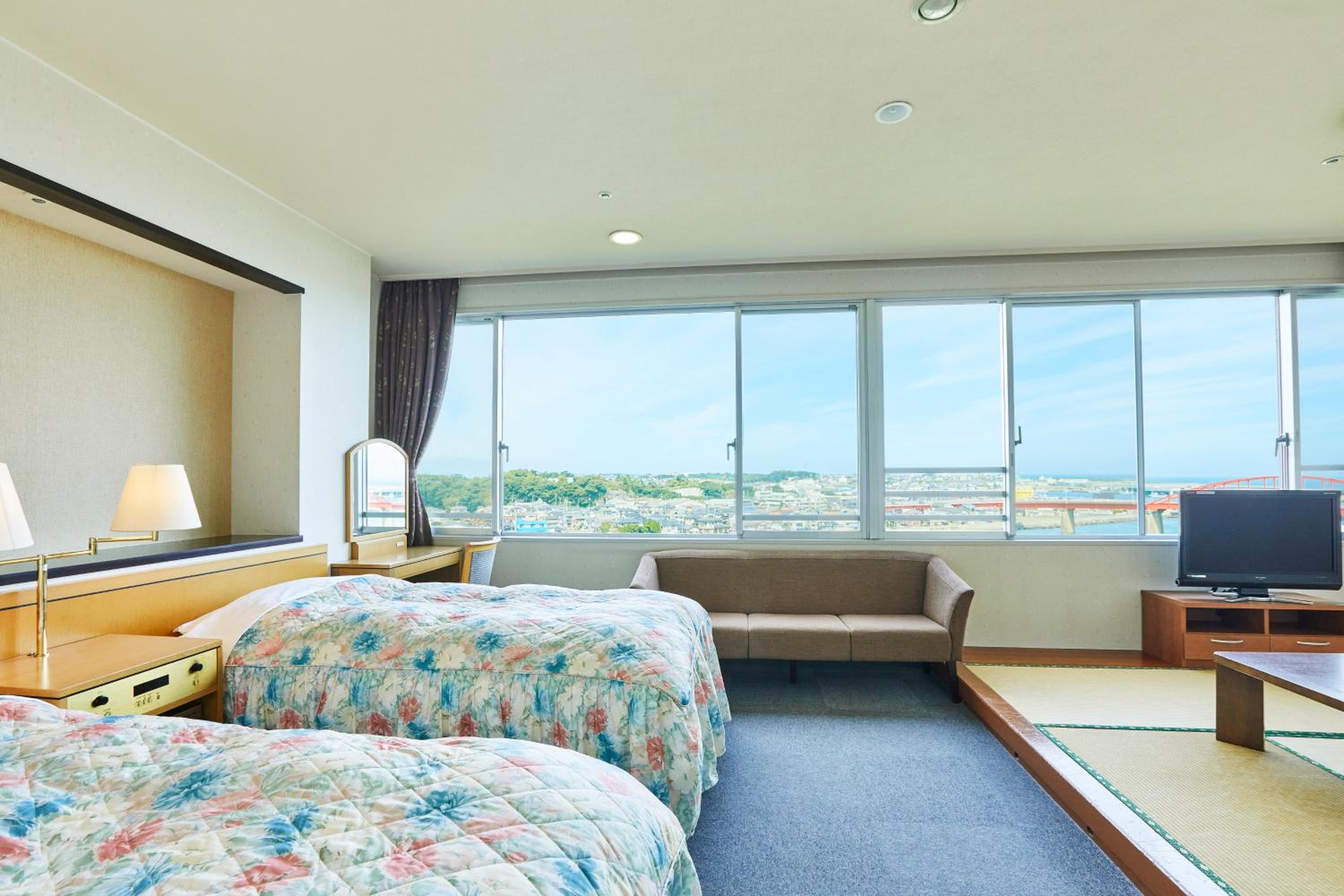Japanese-Western Style Room (With Private Bath)