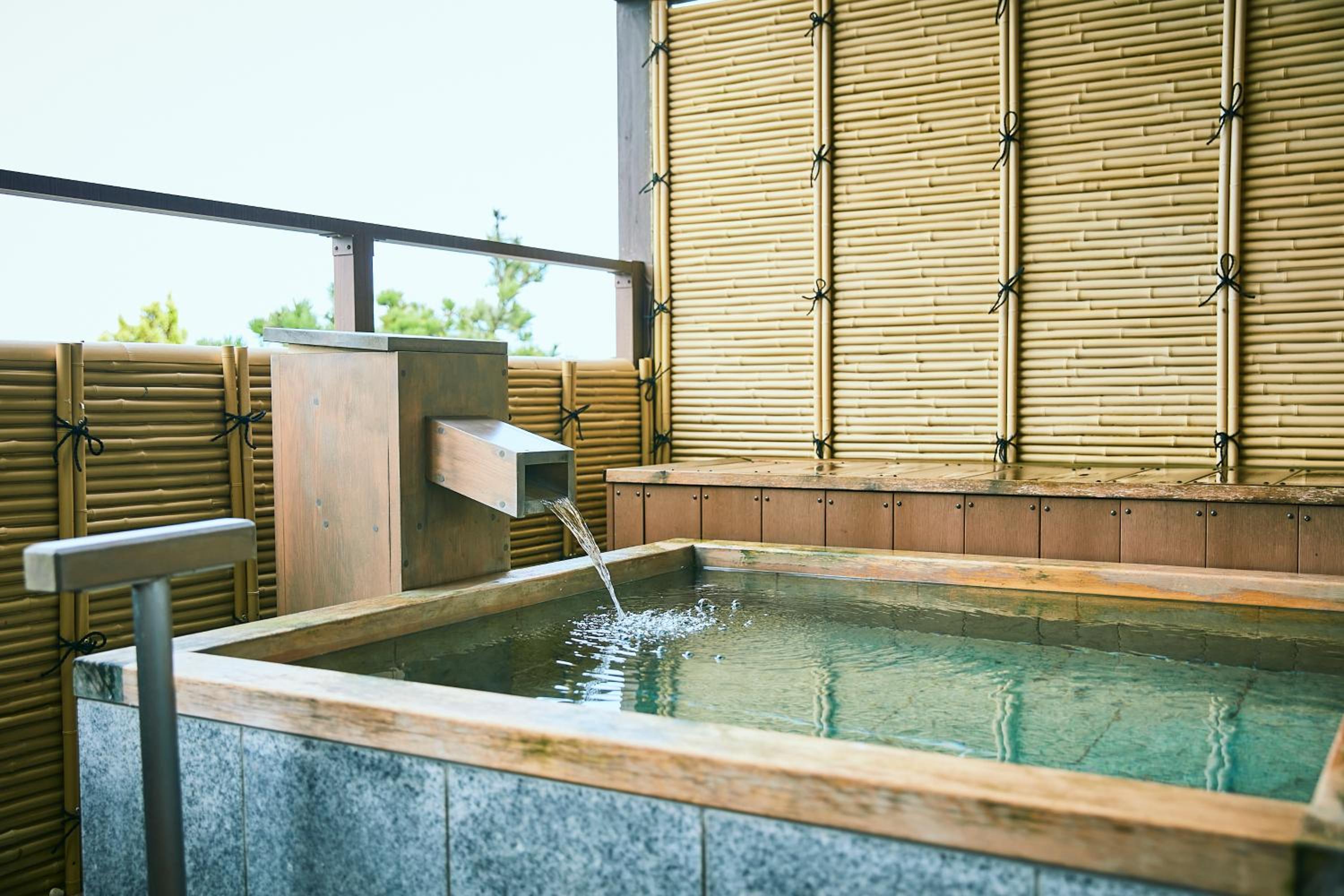 Deluxe Japanese-Western style Room with Natural Hot Spring Open-air  Bath photo 2