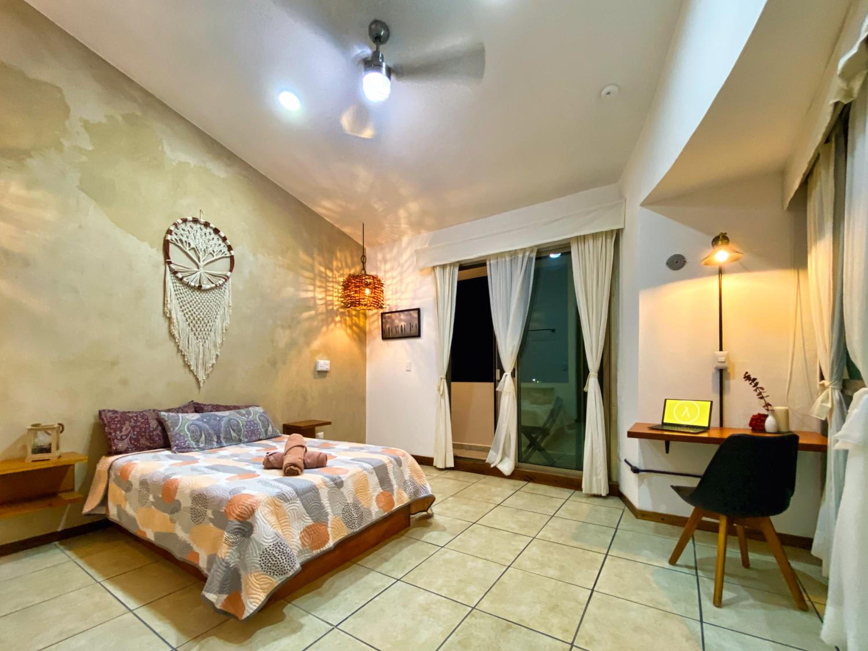 Queen Room with Shared Bathroom