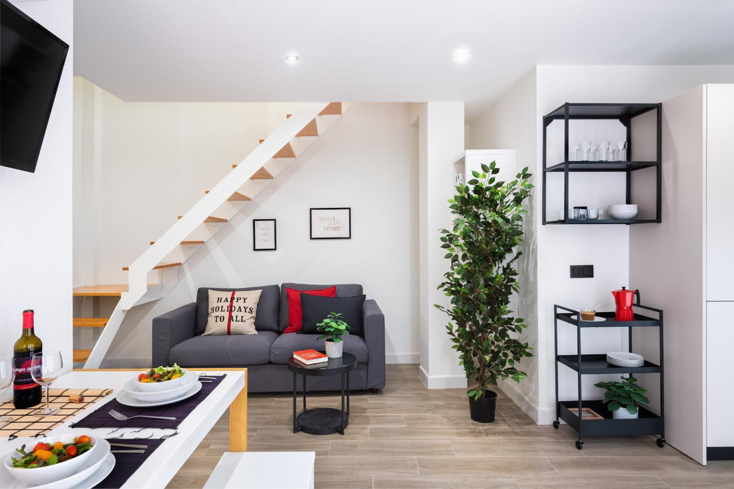 Apartamento de dos habitaciones