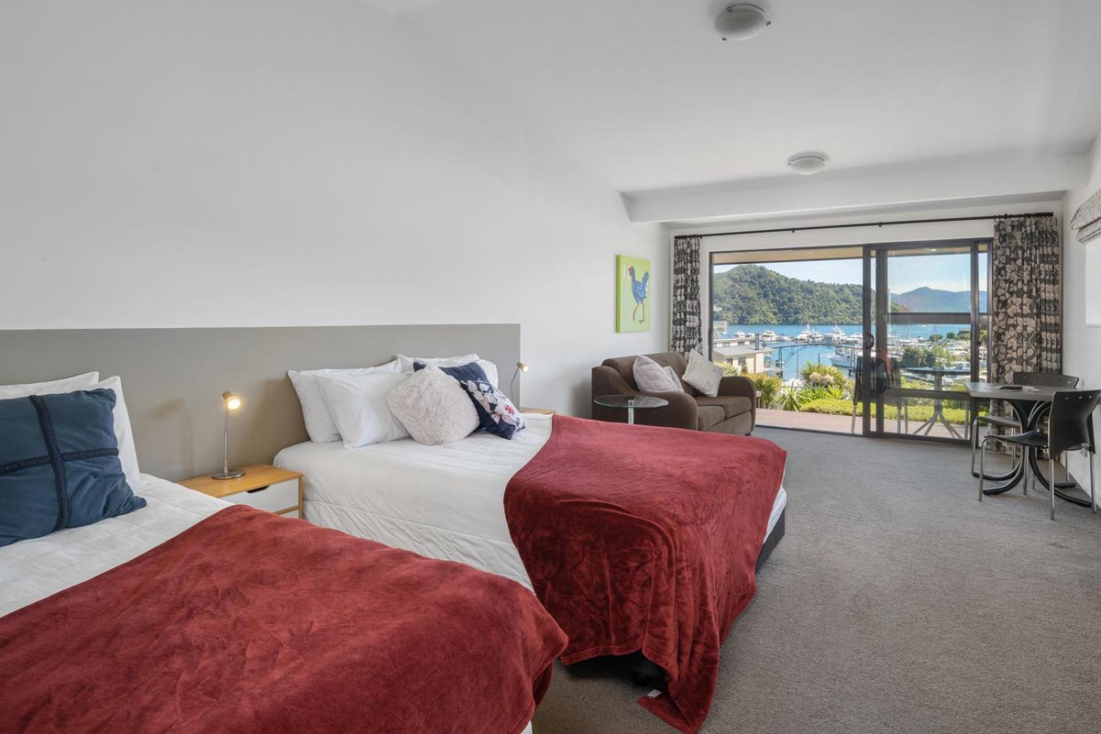 Twin Studio with Sea View