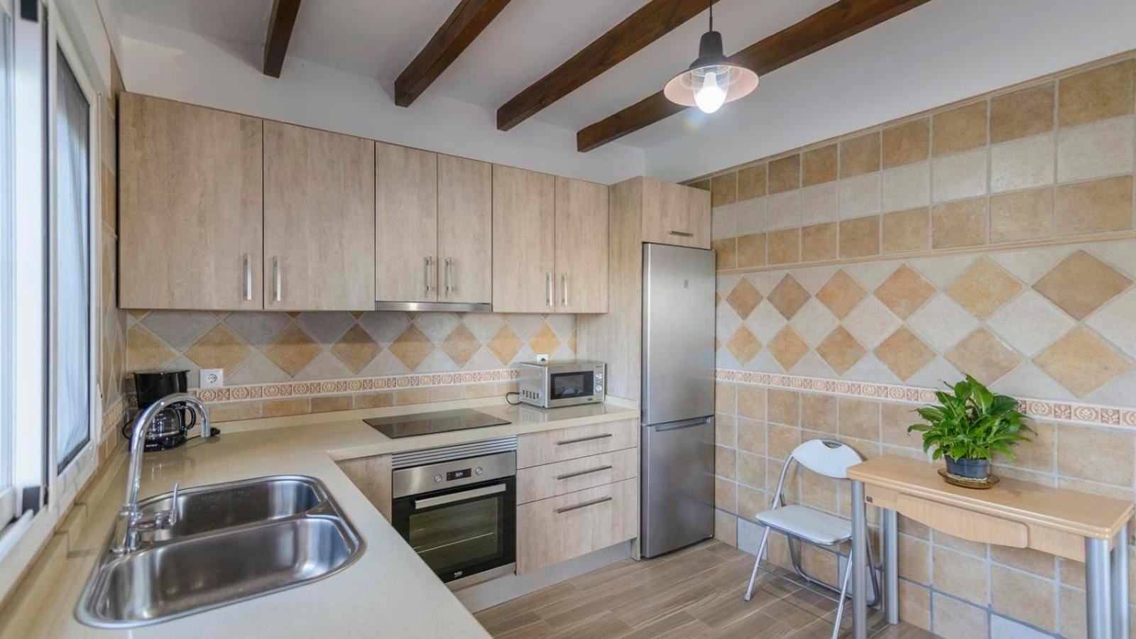 Casa de tres habitaciones