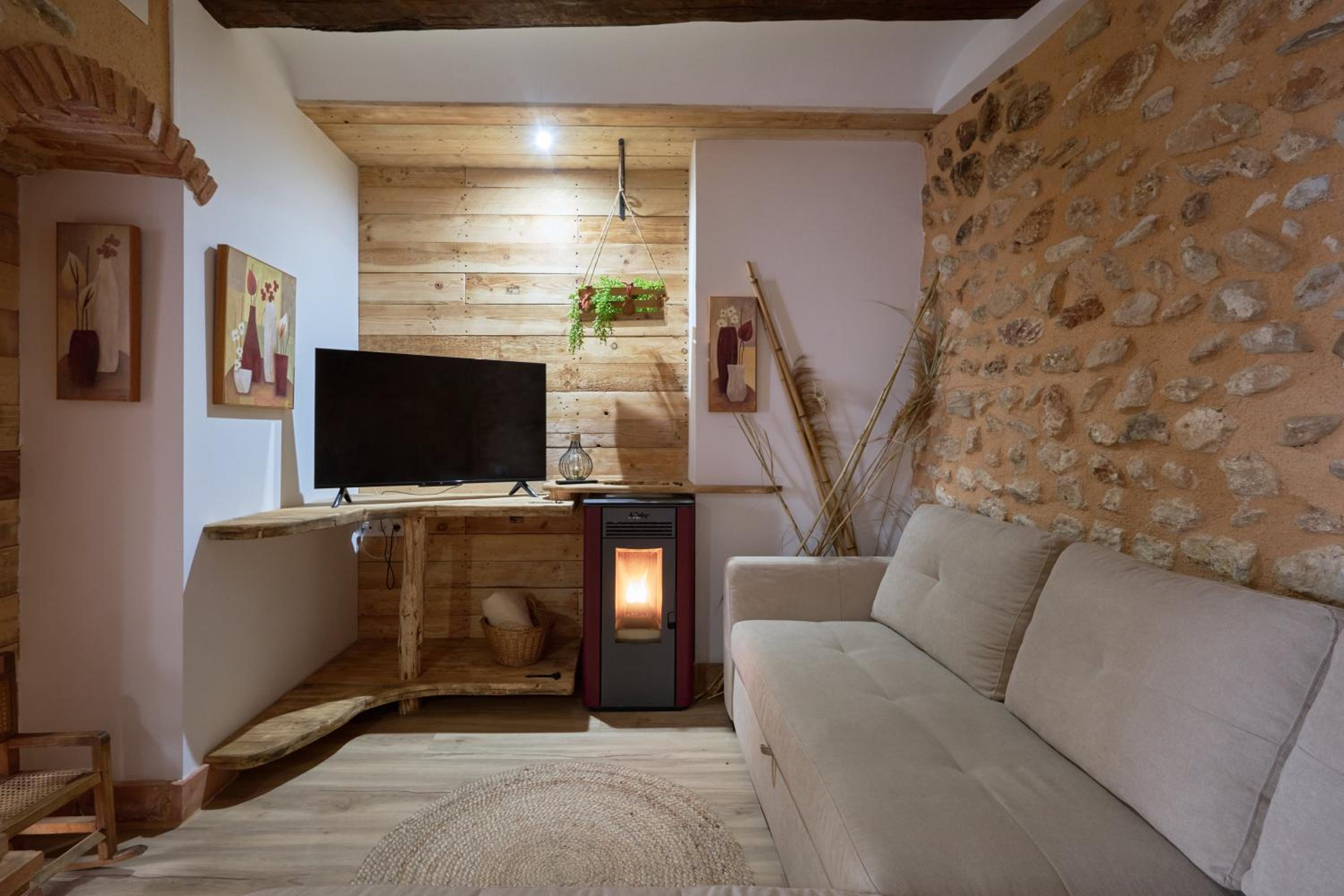Casa de tres habitaciones