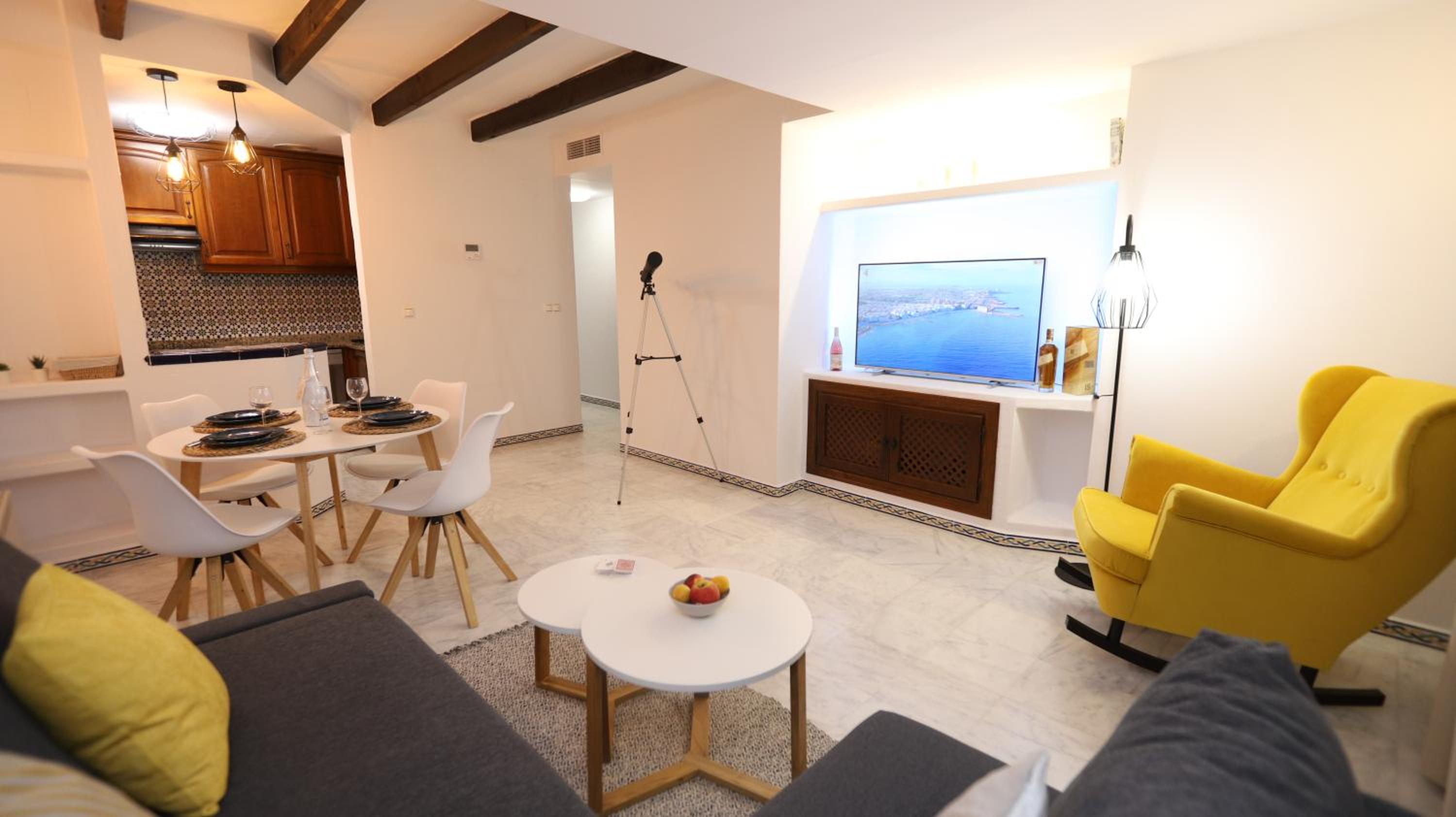 Apartamento de dos habitaciones