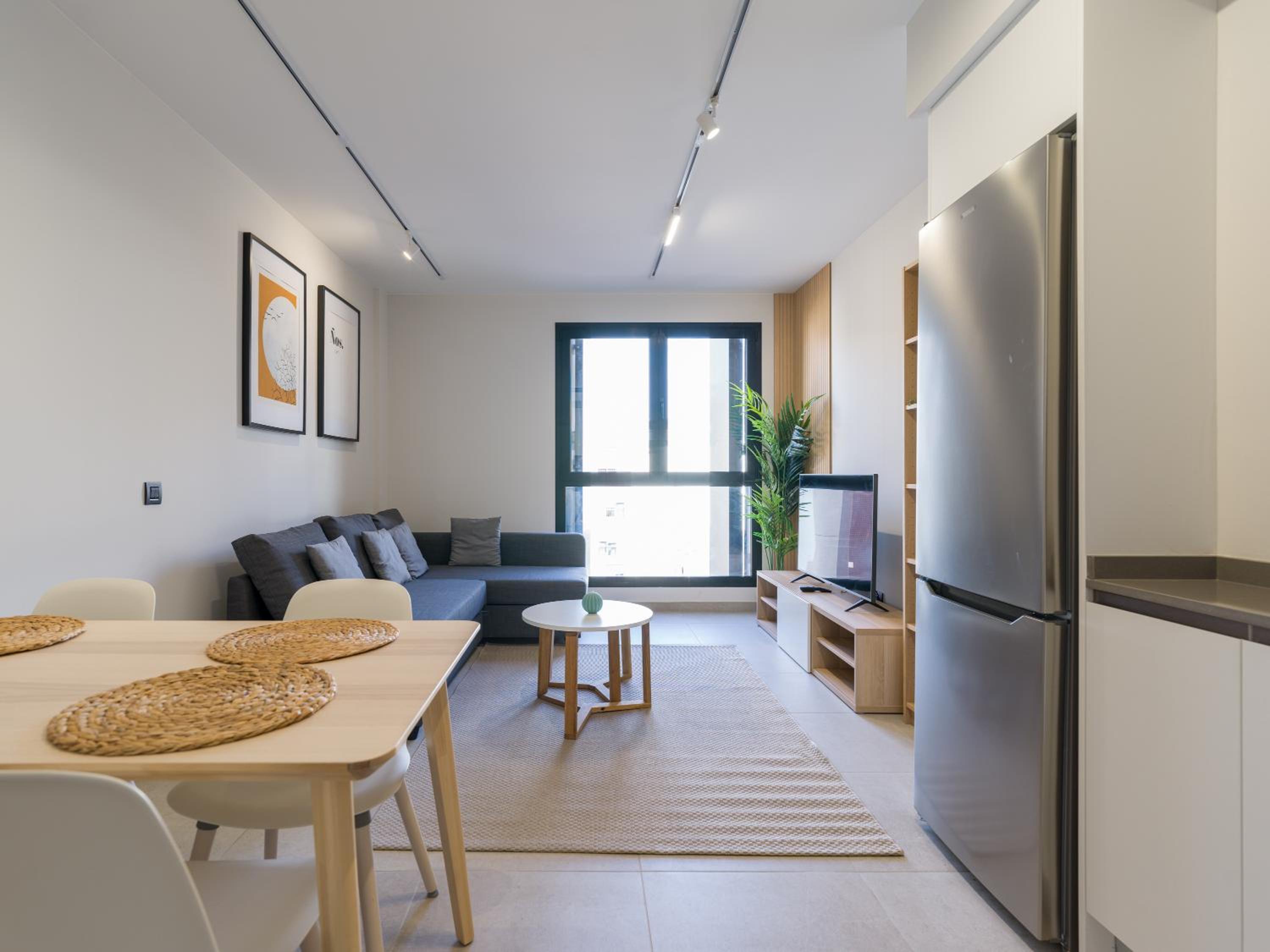 Apartamento de dos habitaciones
