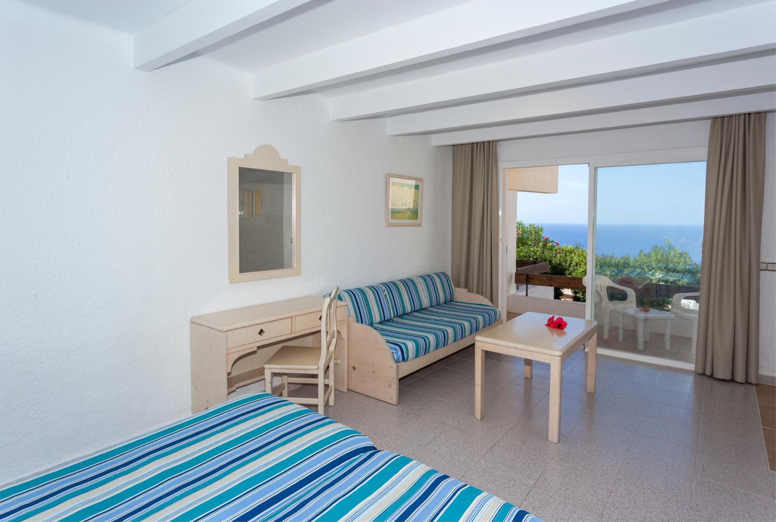 Bungalow con vista al mar
