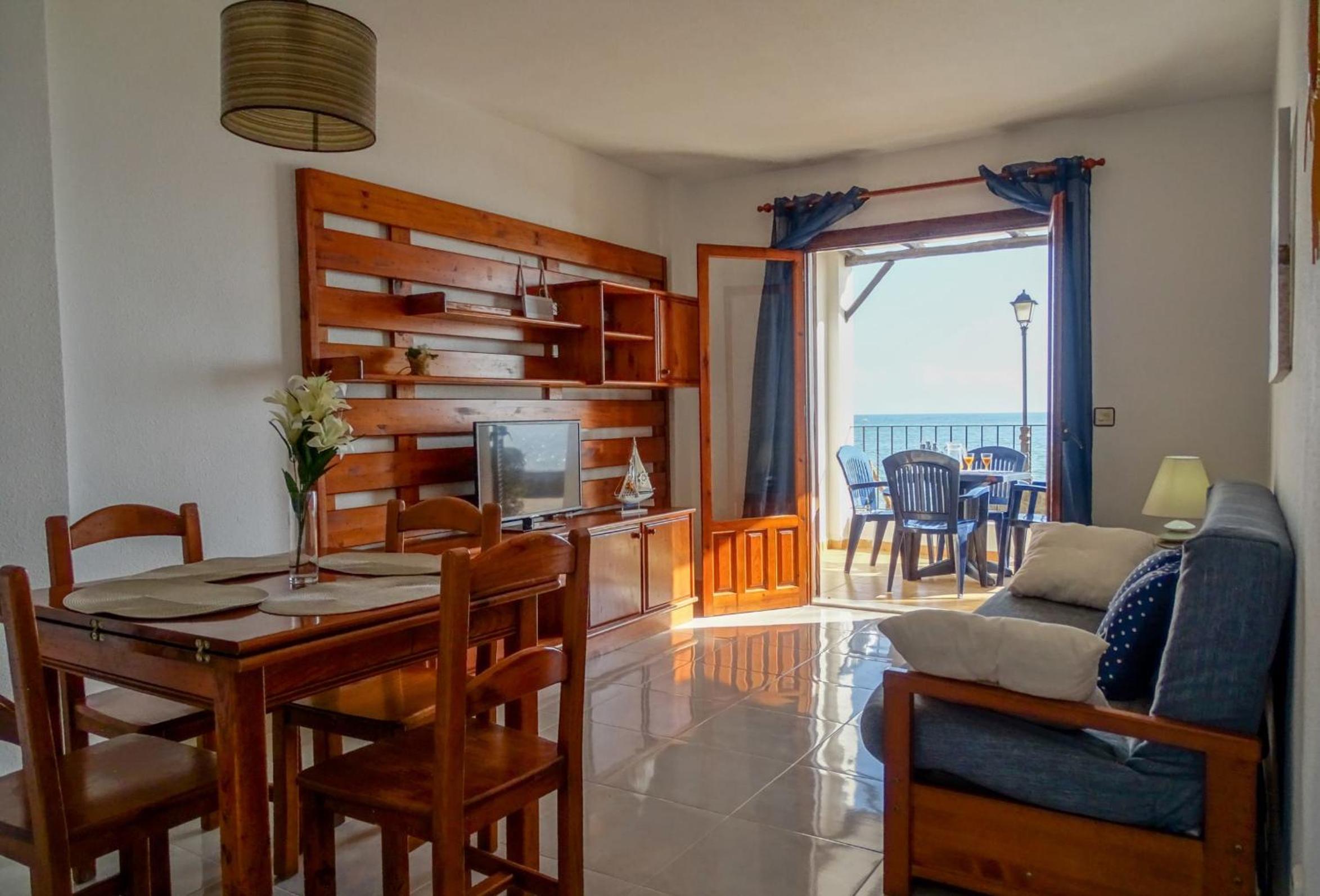 Apartamento con vista al mar