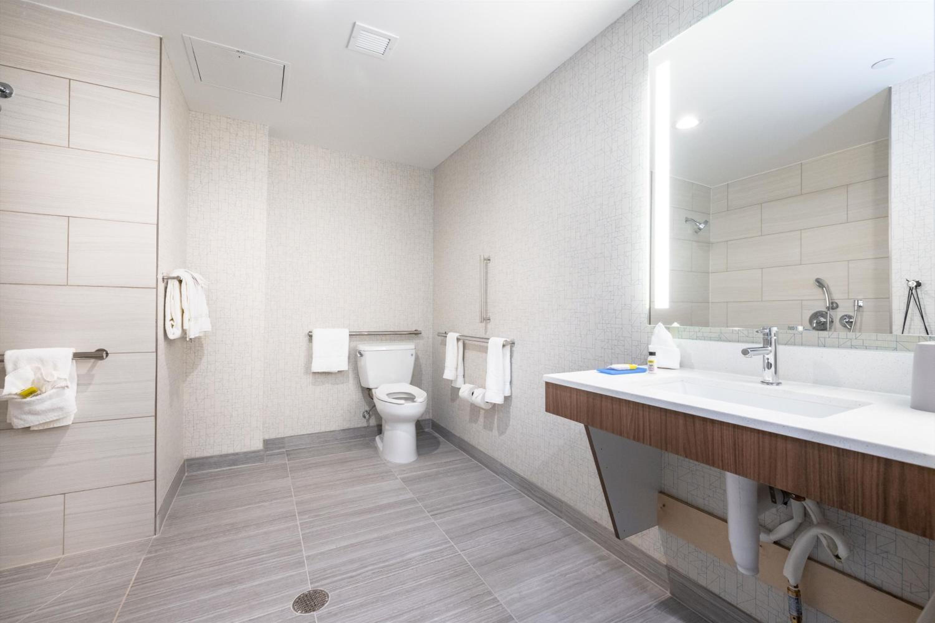 Standard King Room with Mobility Accessible Roll-In Shower - Photo 11
