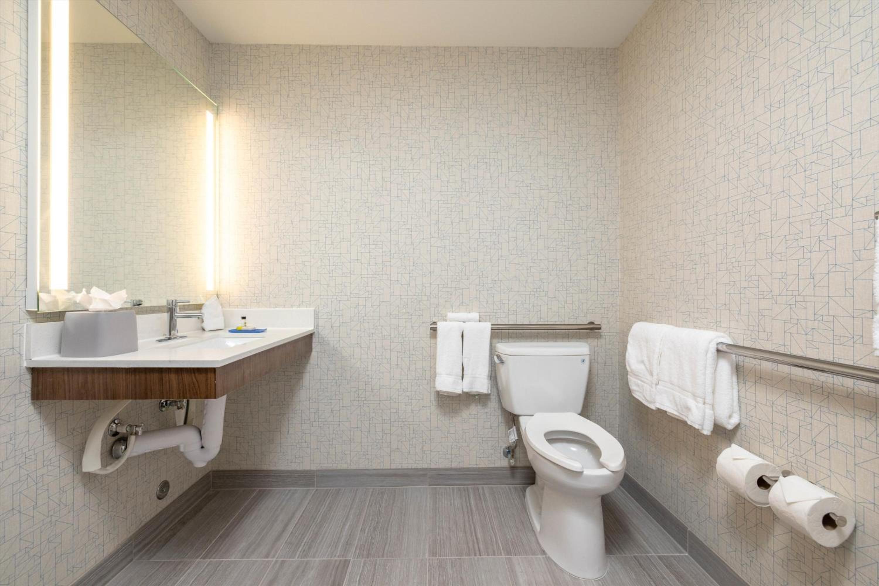 Standard King Room with Mobility Accessible Roll-In Shower - Photo 12