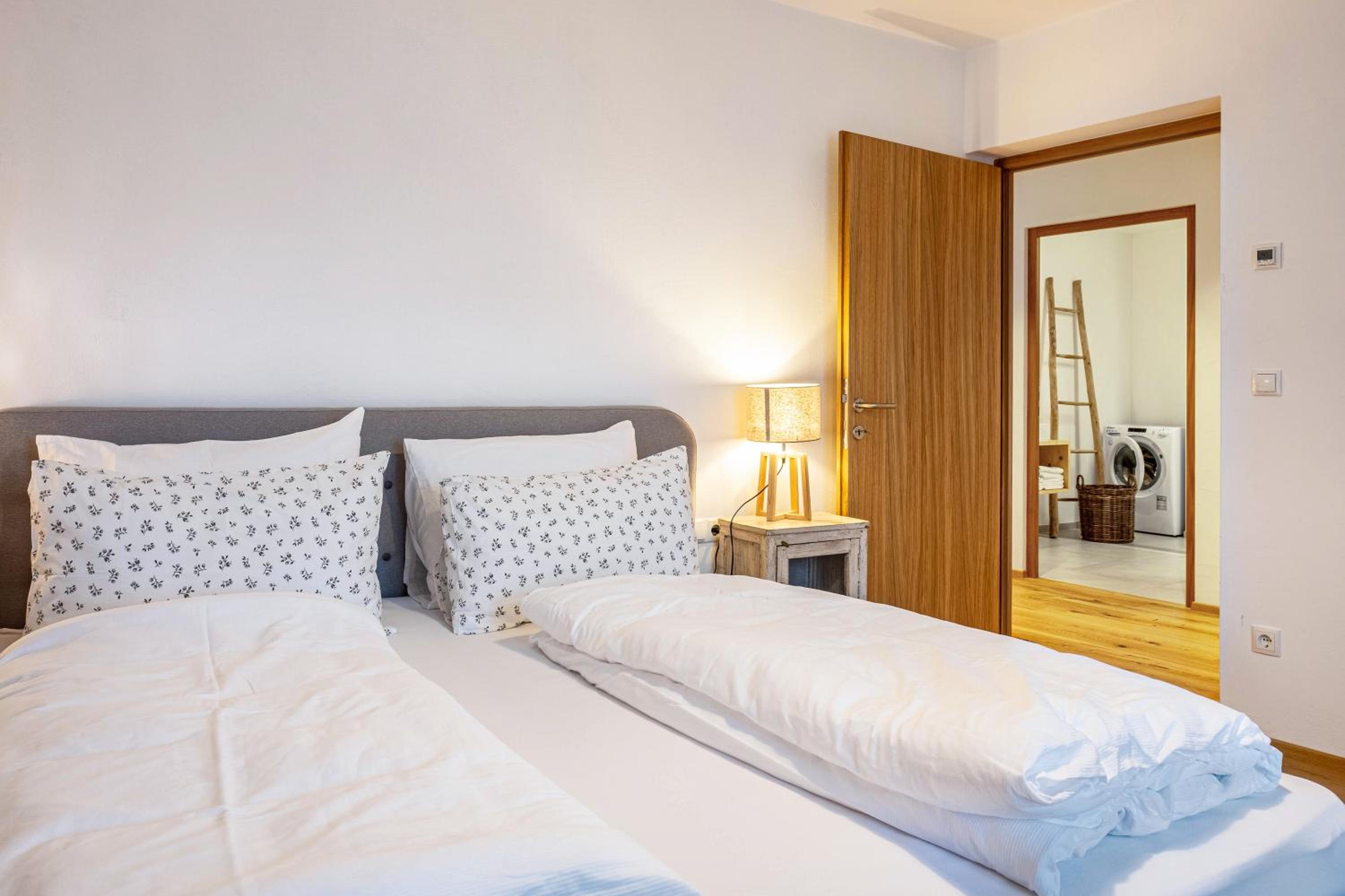 Two-Bedroom Deluxe Apartment with Garden View