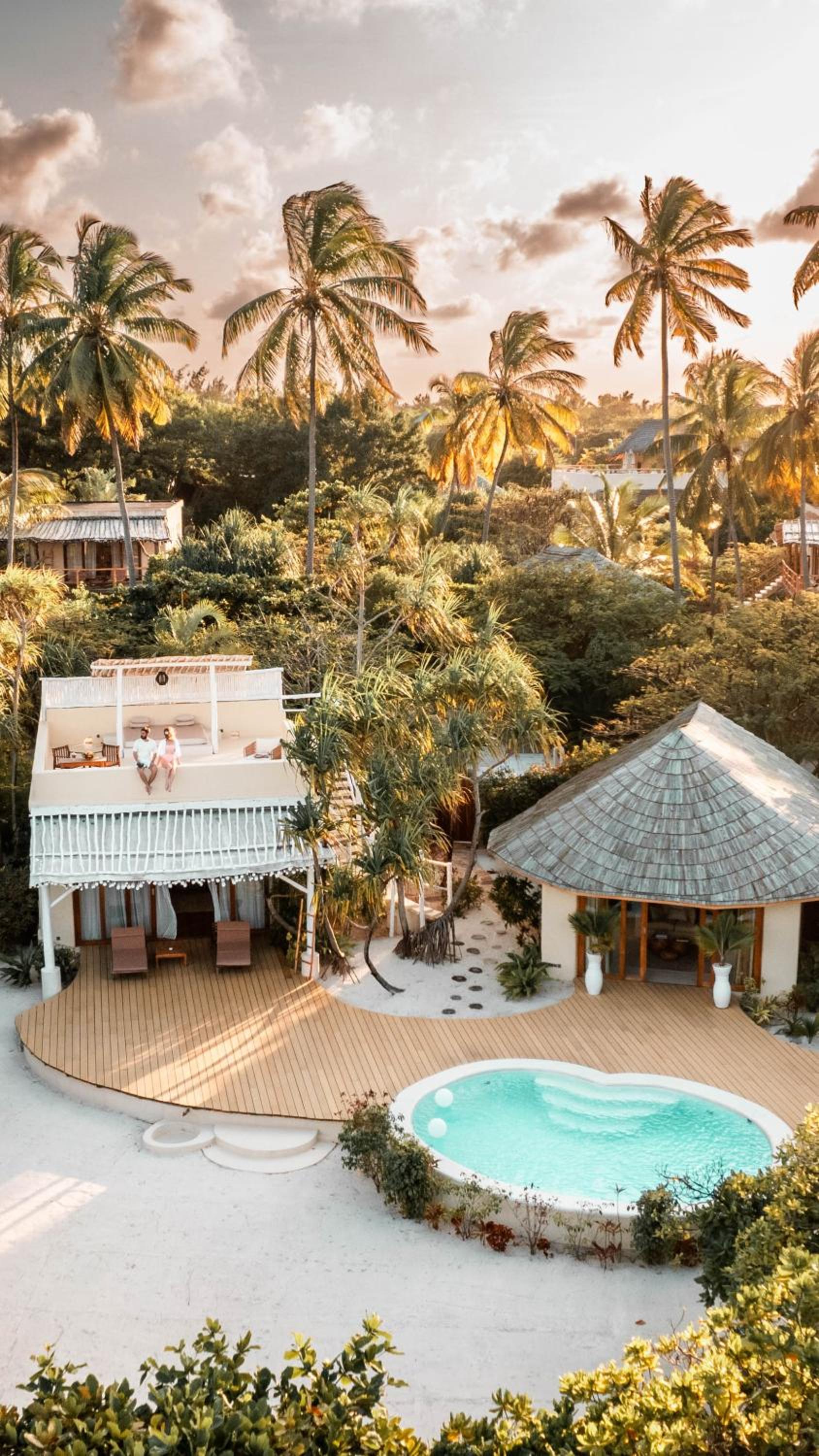 Beachfront One-Bedroom Villa