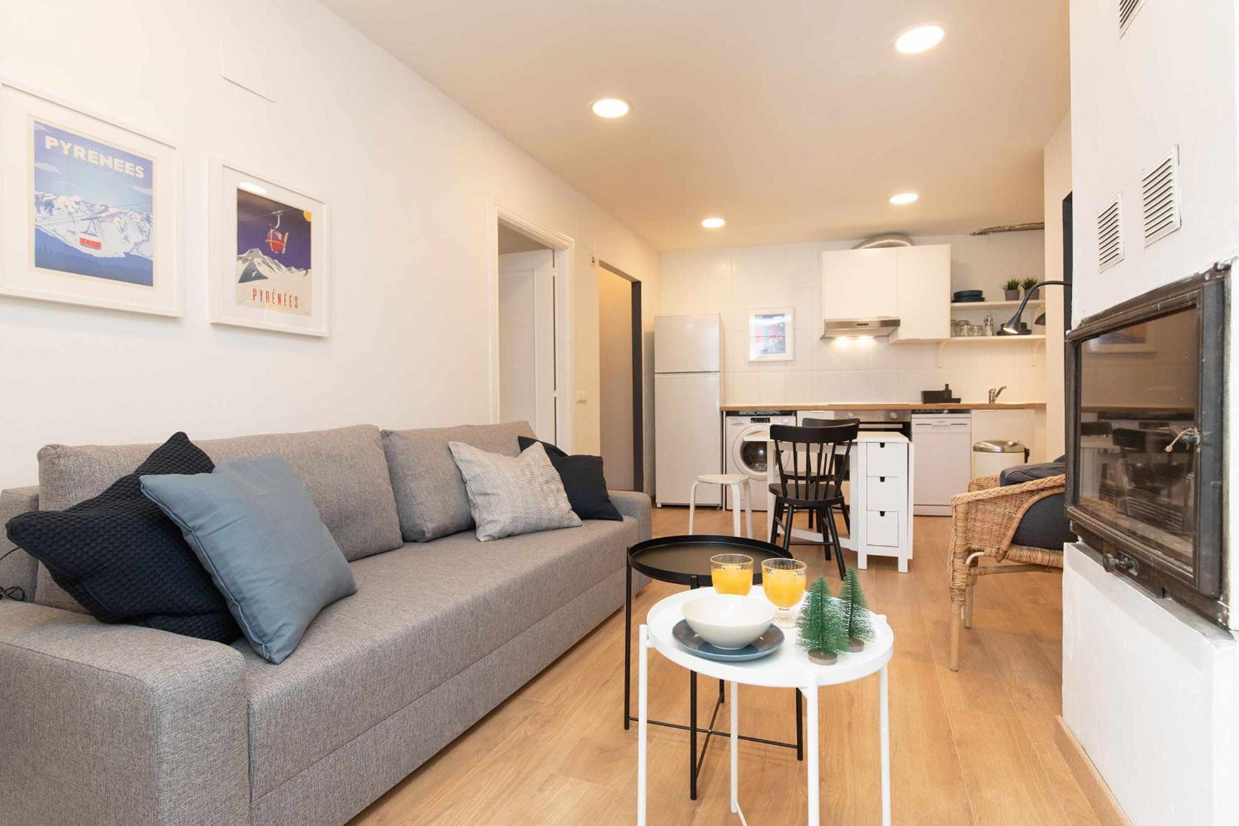 Apartamento de dos habitaciones