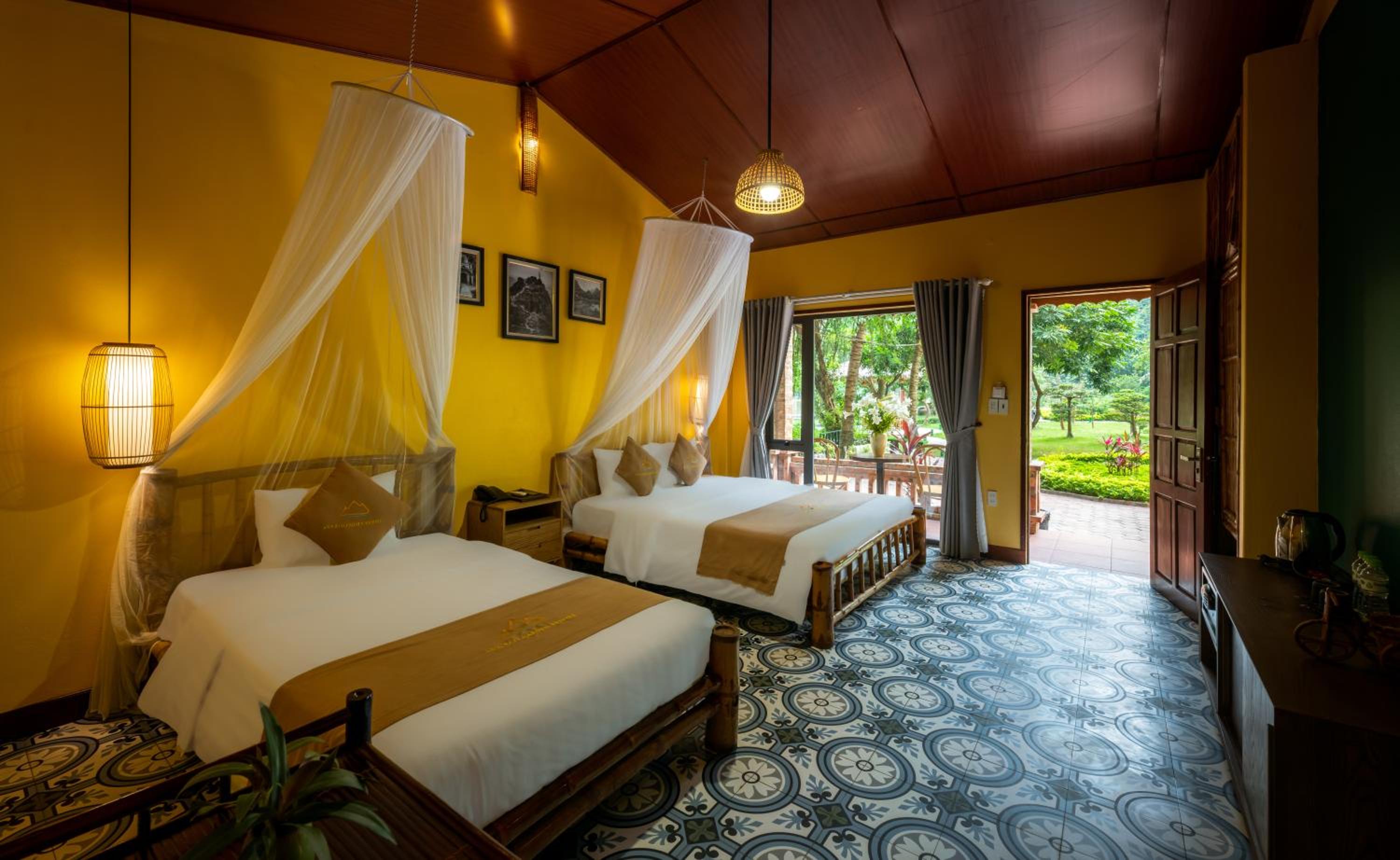 Triple Room with Garden View