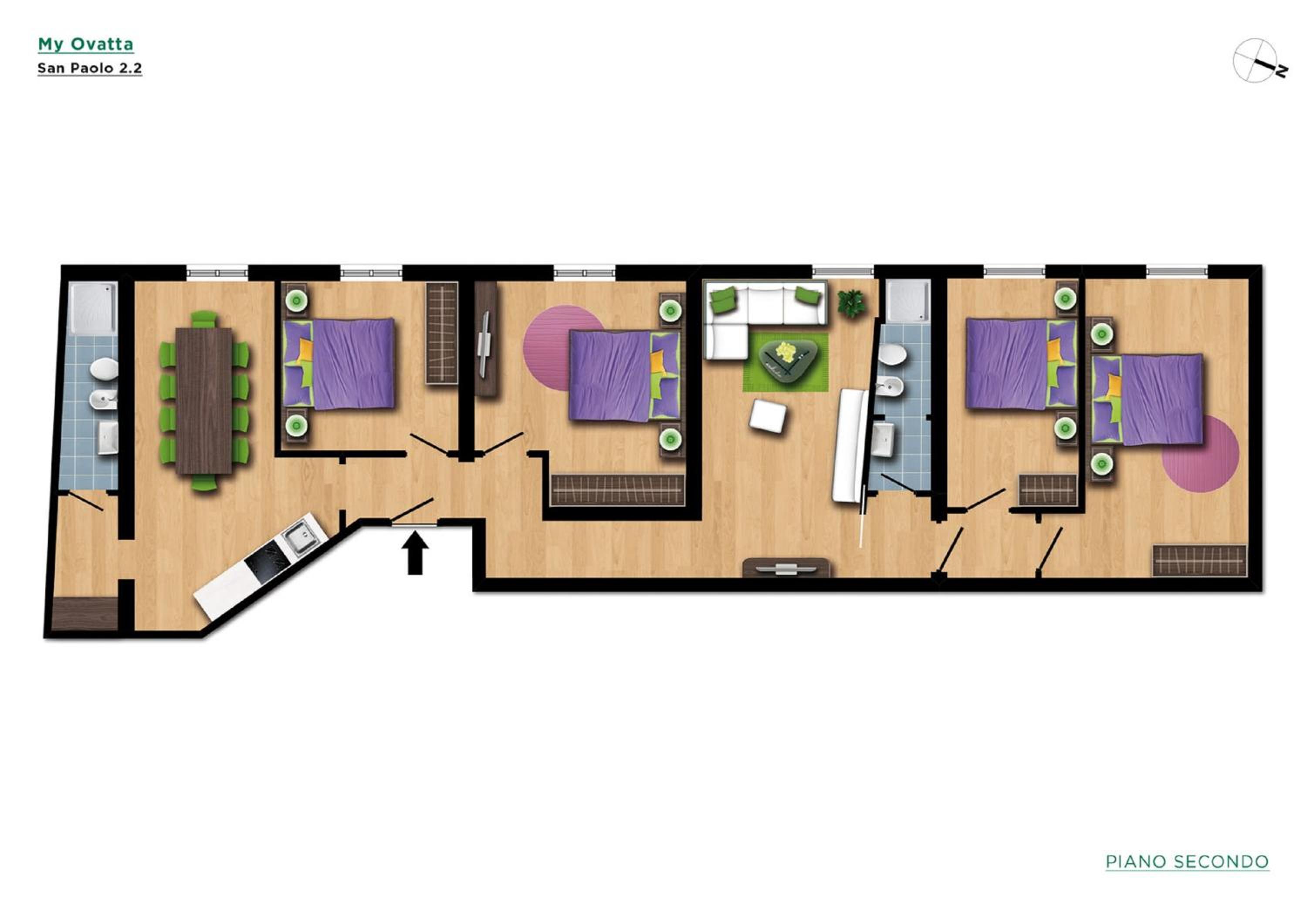 Two-Bedroom Apartment photo 3