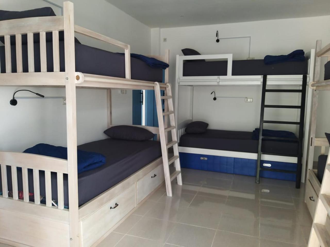 Bunk Bed In Male Dormitory Room