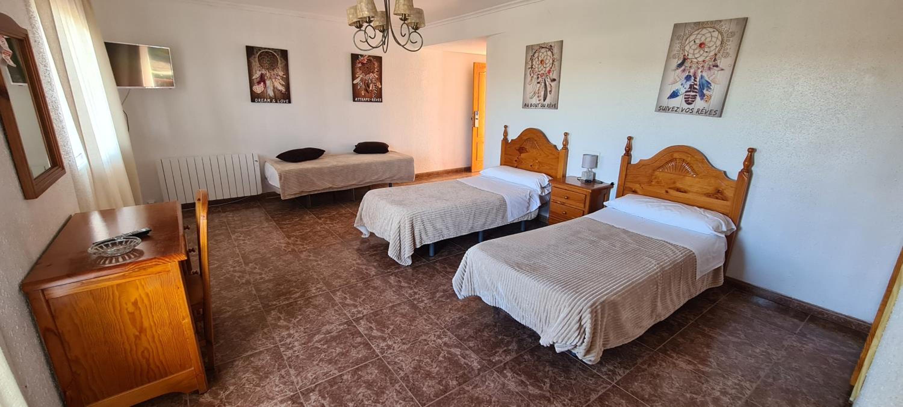Habitación Triple con Balcón