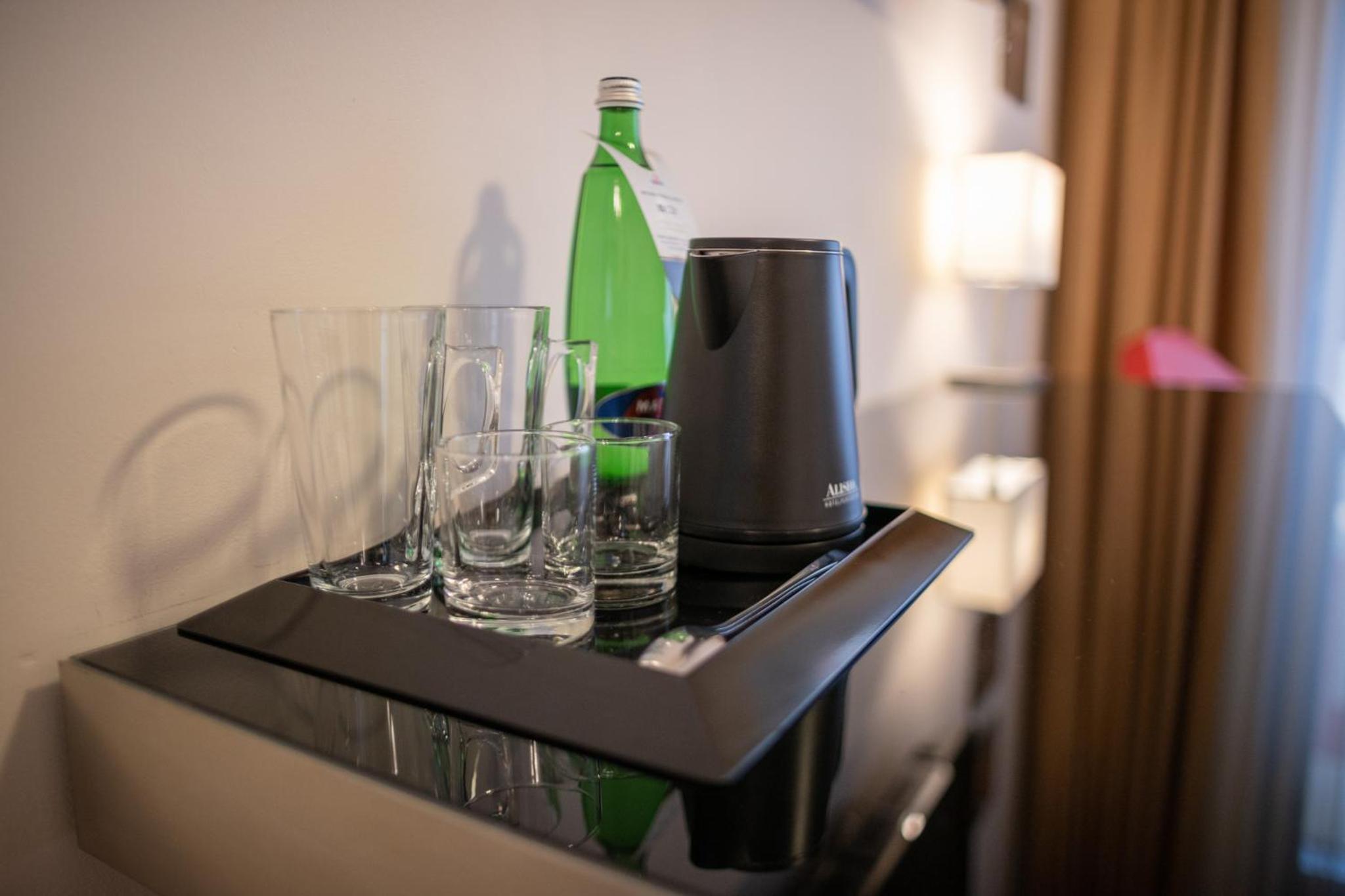 Enjoy a convenient drink station in your room!