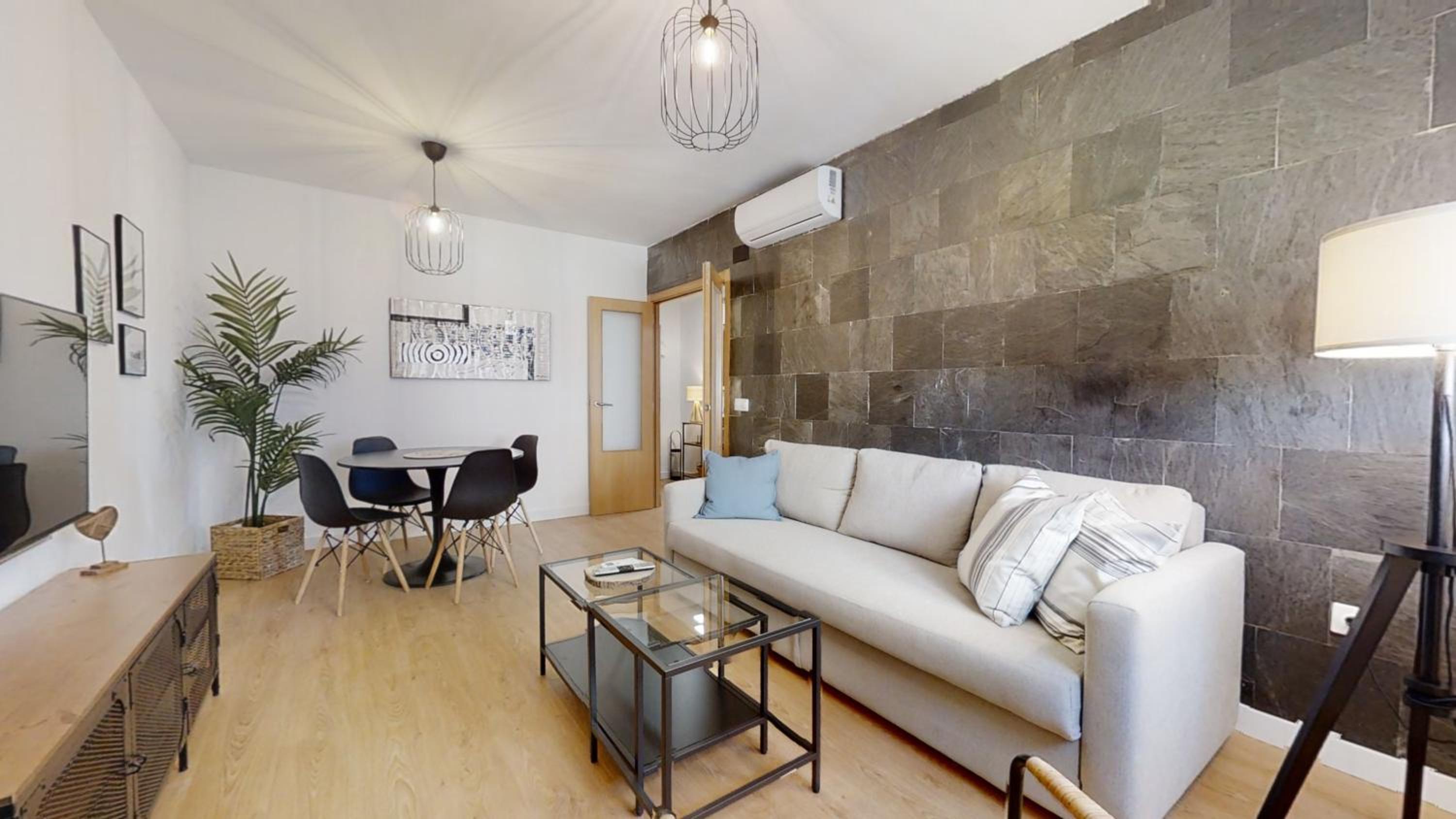 Apartamento de dos habitaciones